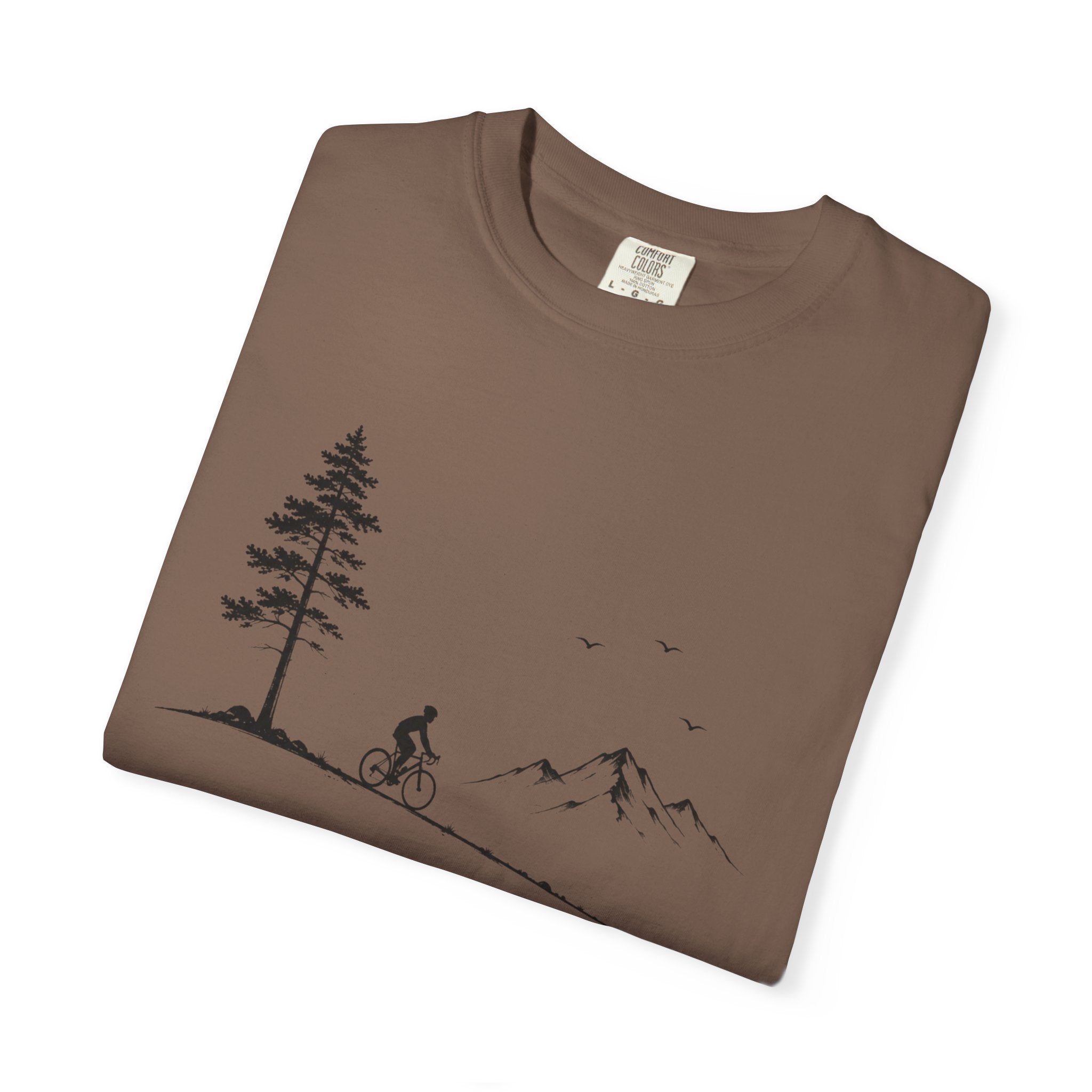 Minimalist Mountain Biker T-Shirt