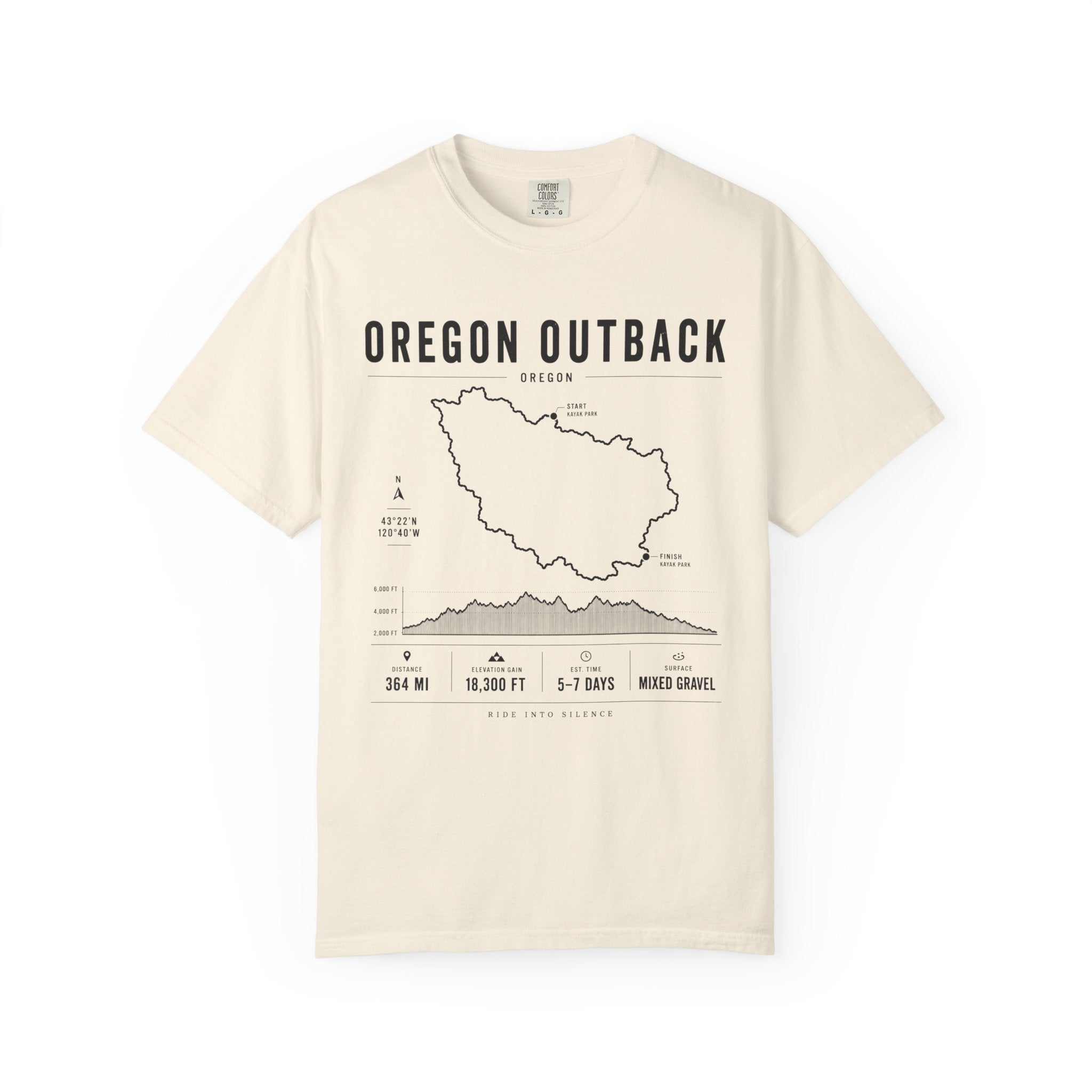 Oregon Outback Map T-Shirt