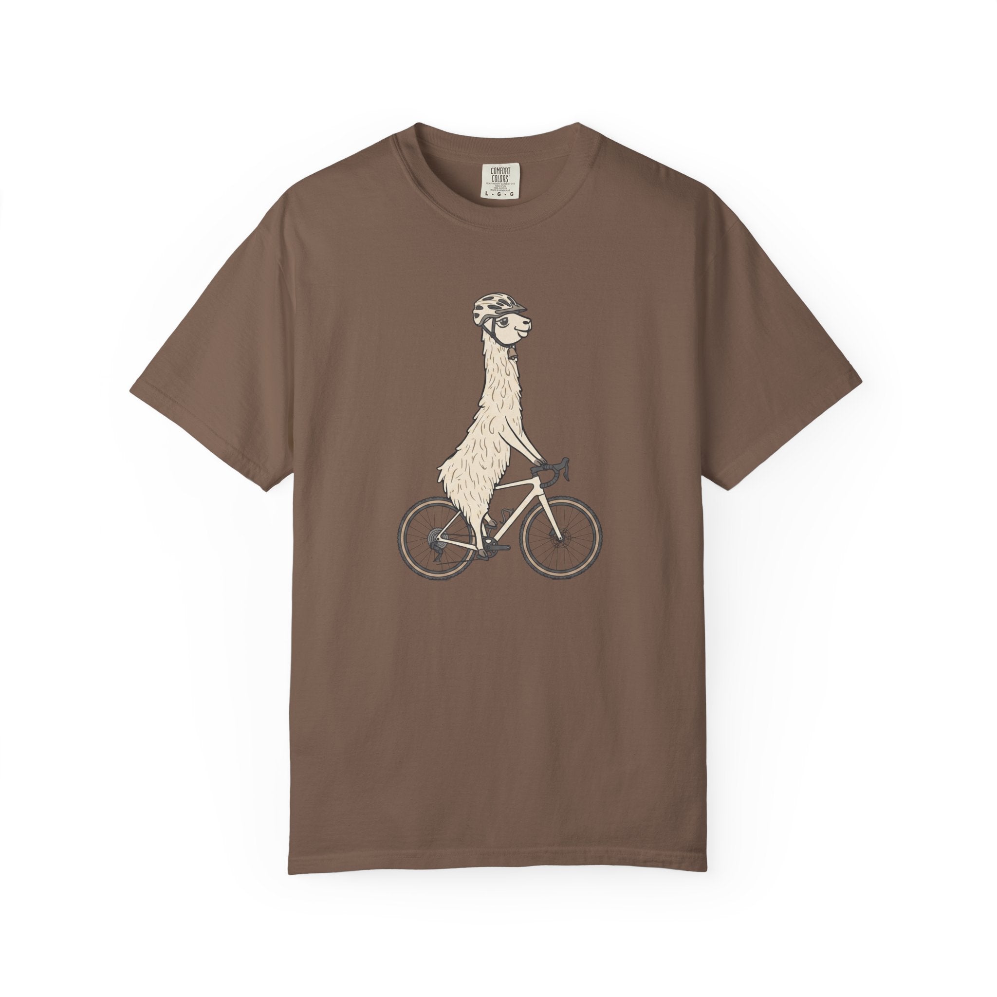 Alpaca on a Bike T‑Shirt