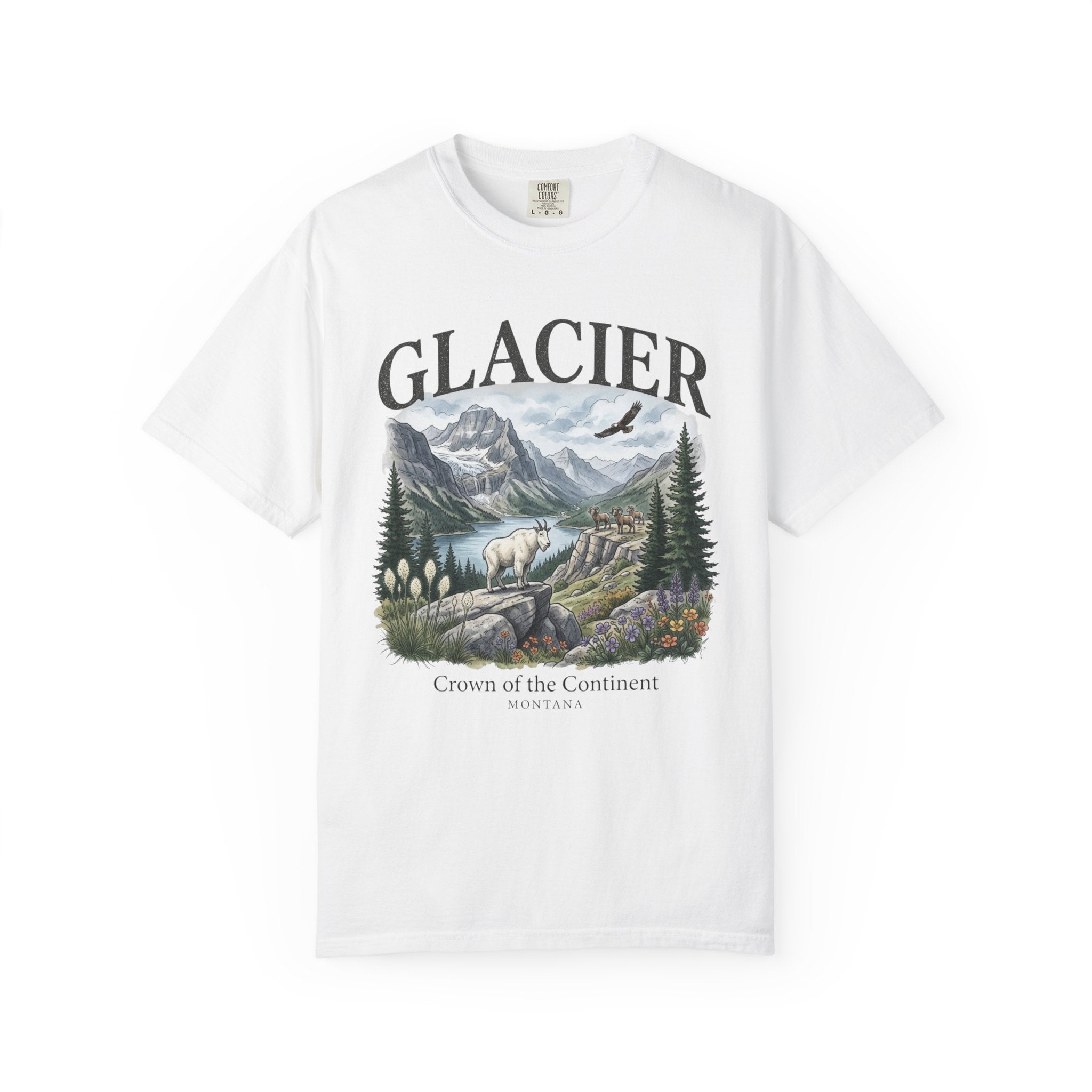 Glacier National Park Scenic T-Shirt