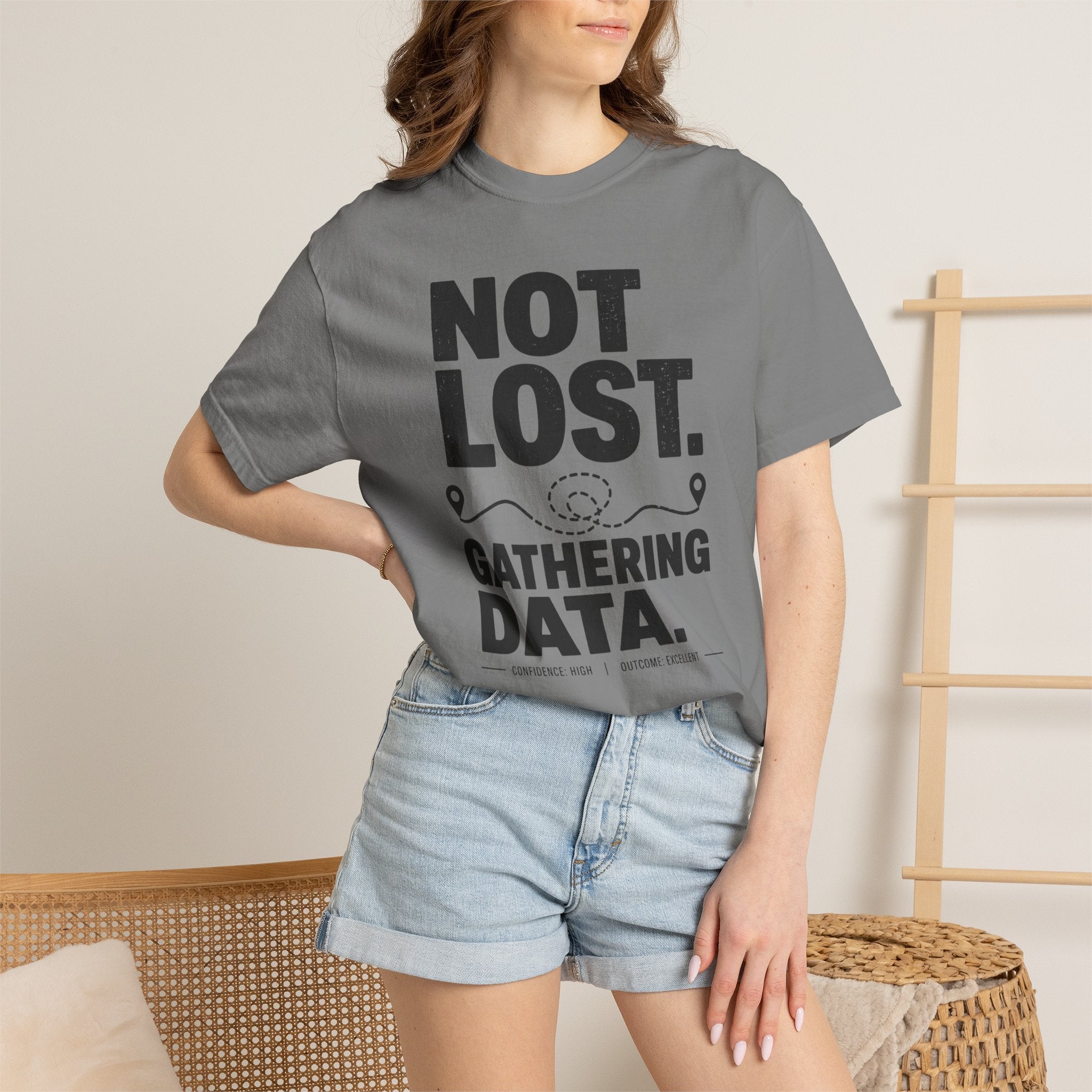 Not Lost — Gathering Data T-Shirt