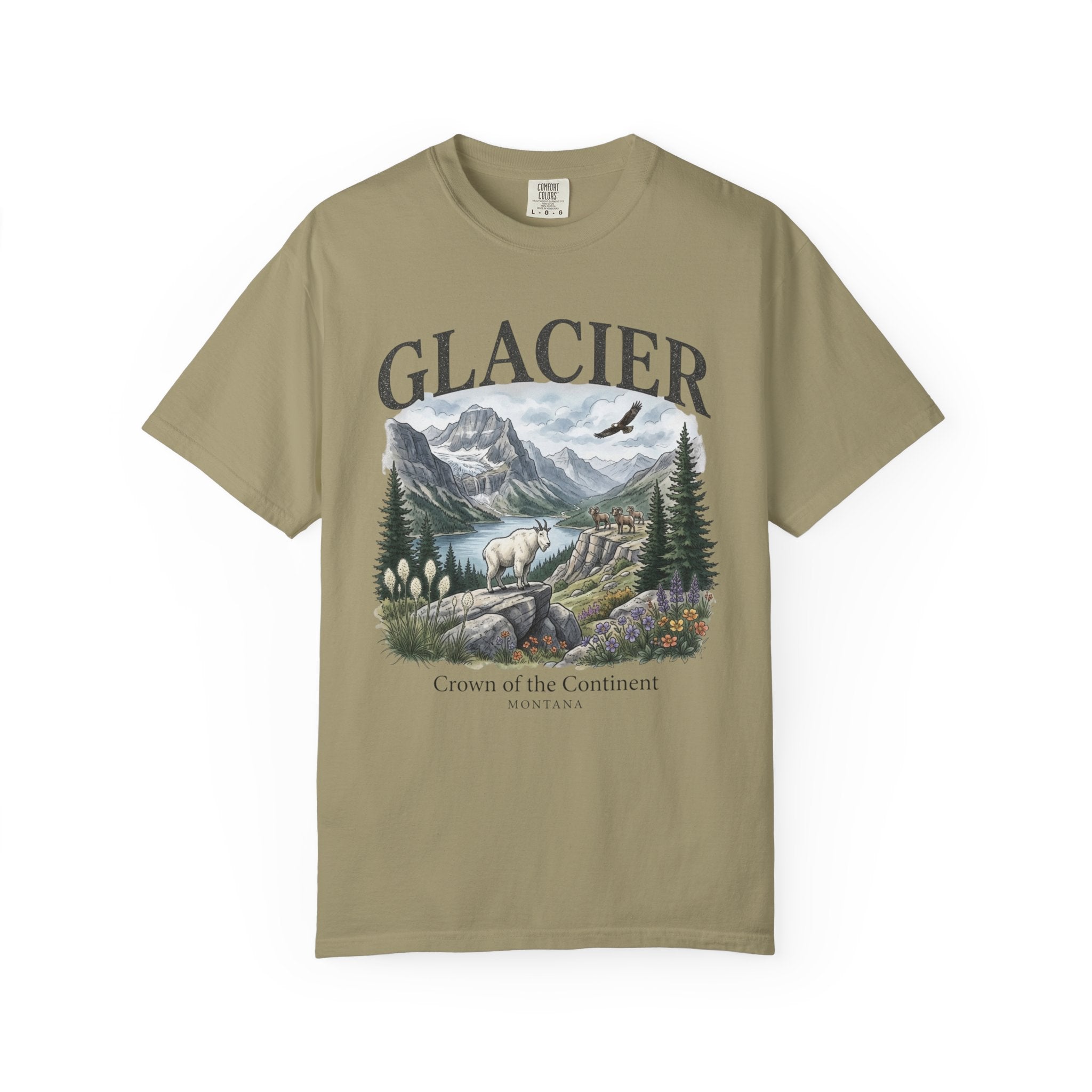 Glacier National Park Scenic T-Shirt