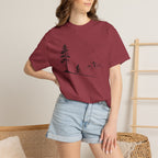 Minimalist Mountain Biker T-Shirt