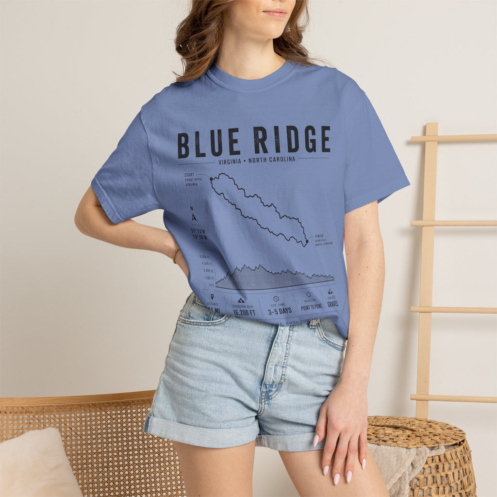 Blue Ridge Map T-Shirt