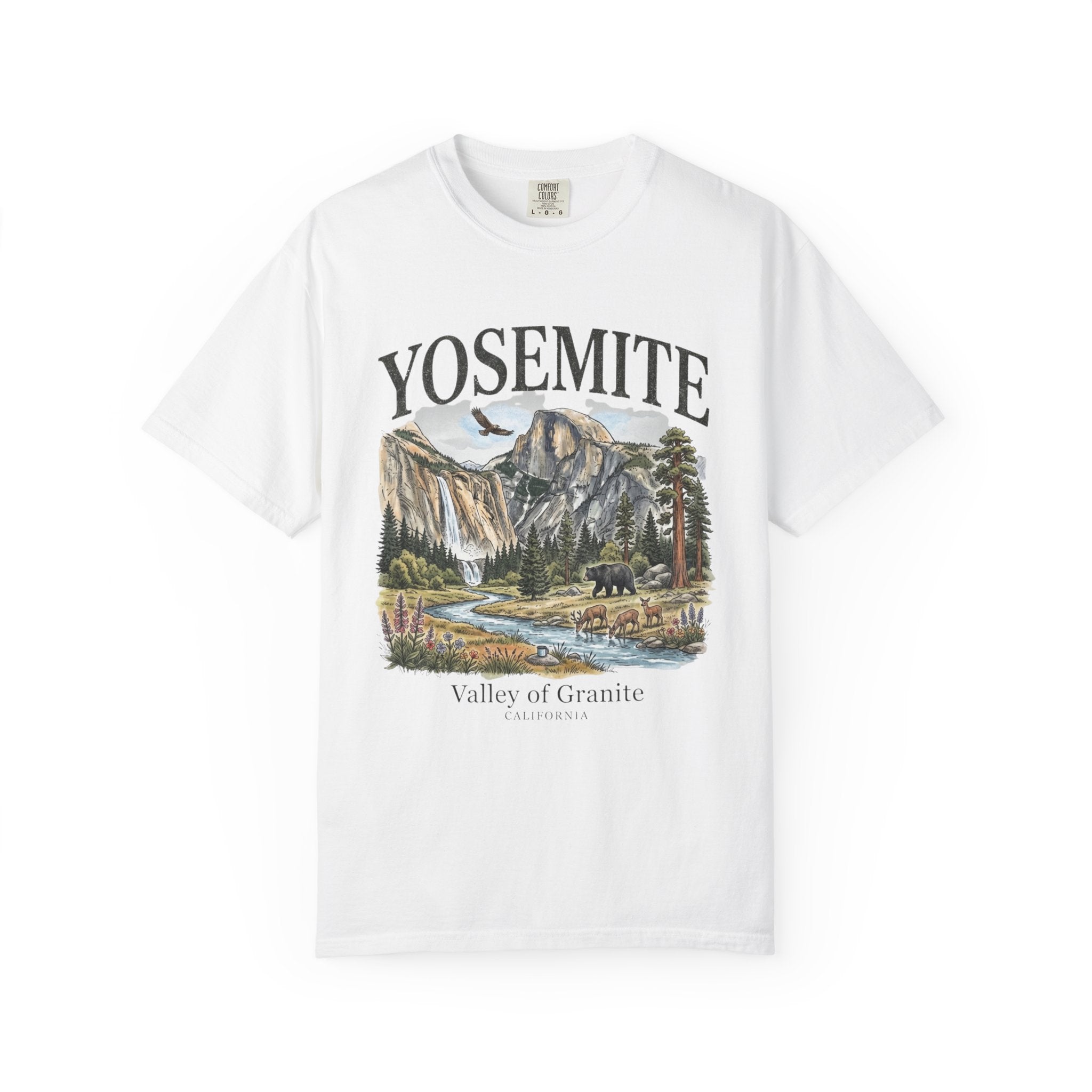 Yosemite Valley of Granite Graphic T-Shirt