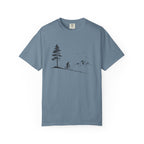 Minimalist Mountain Biker T-Shirt