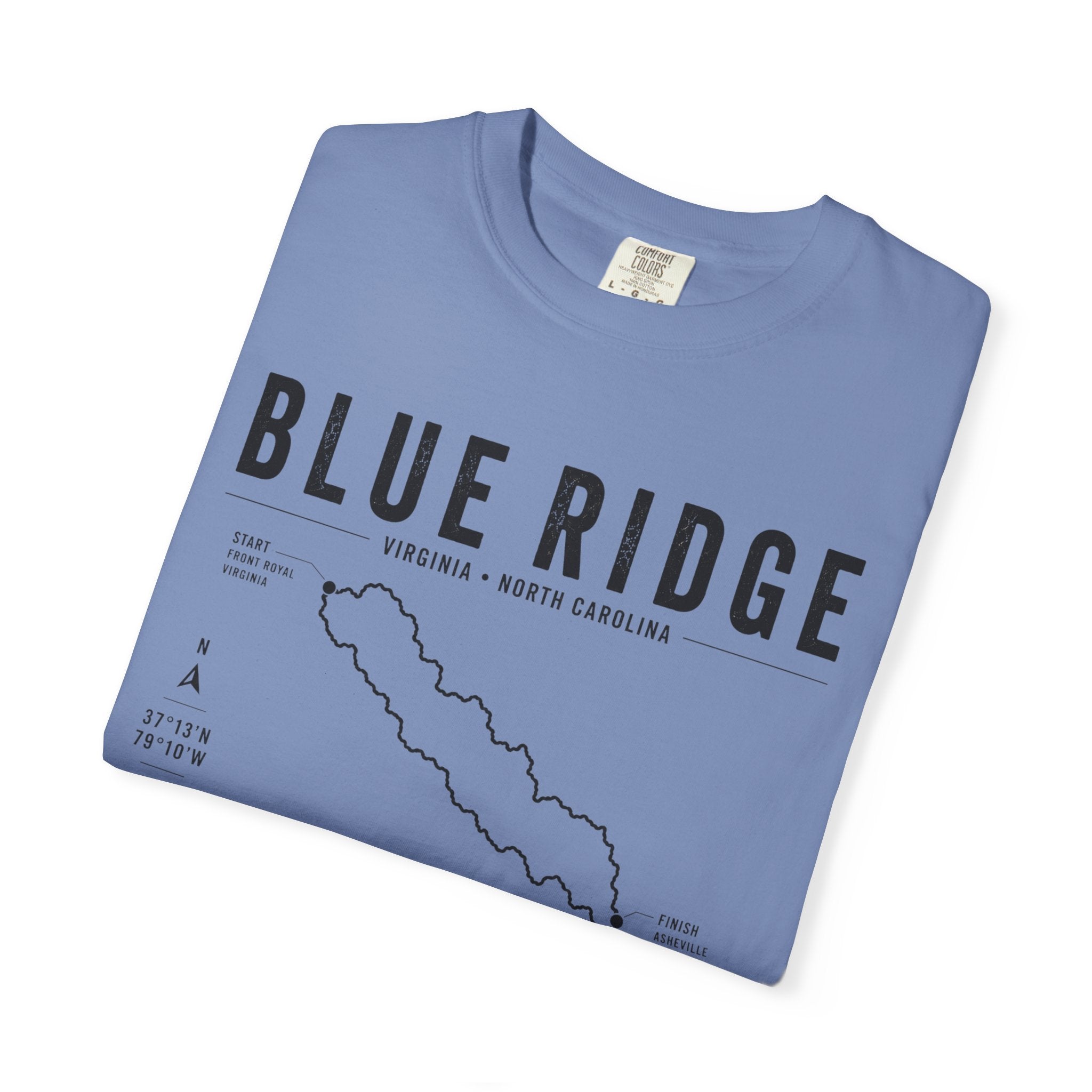 Blue Ridge Map T-Shirt