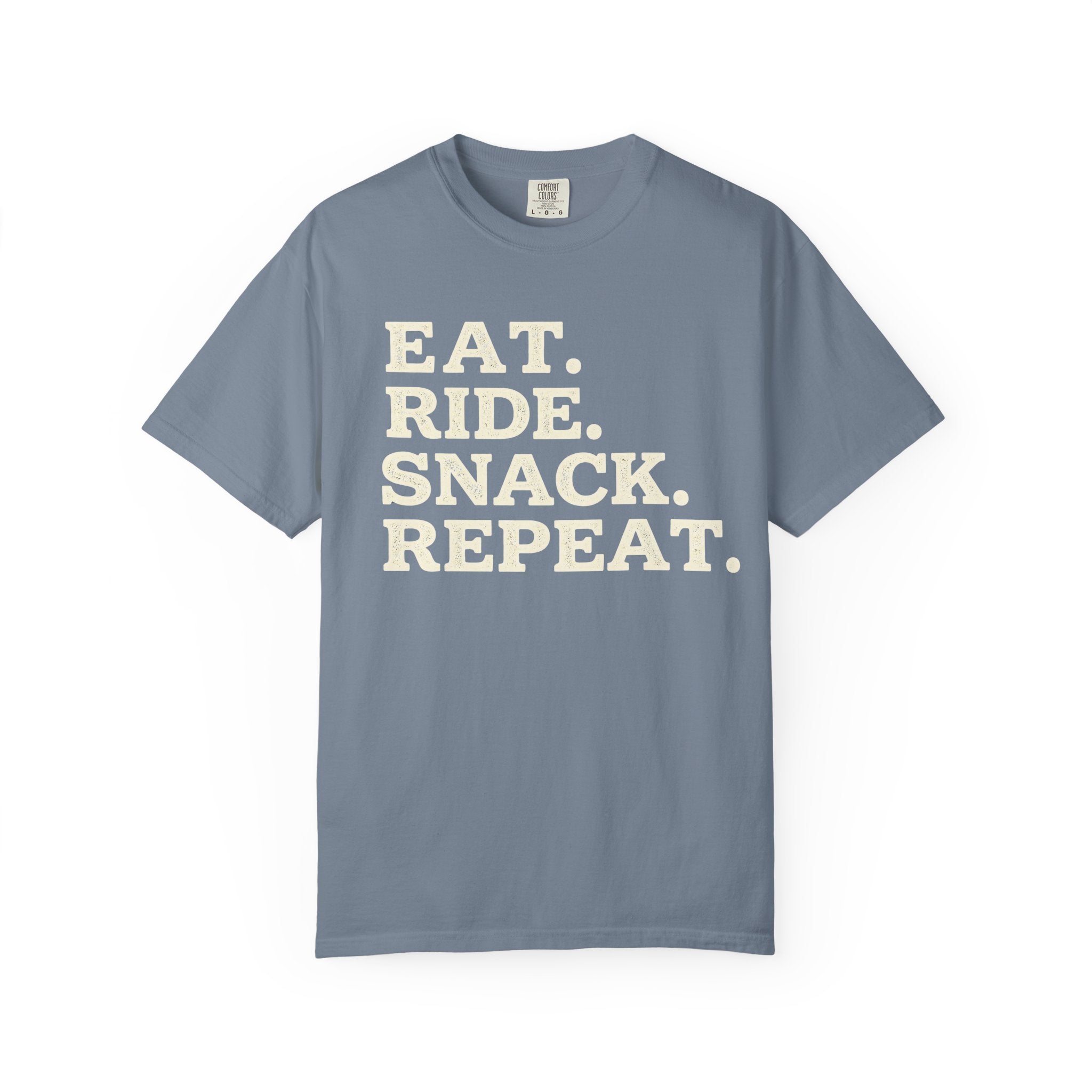 Eat. Ride. Snack. Repeat. T-Shirt