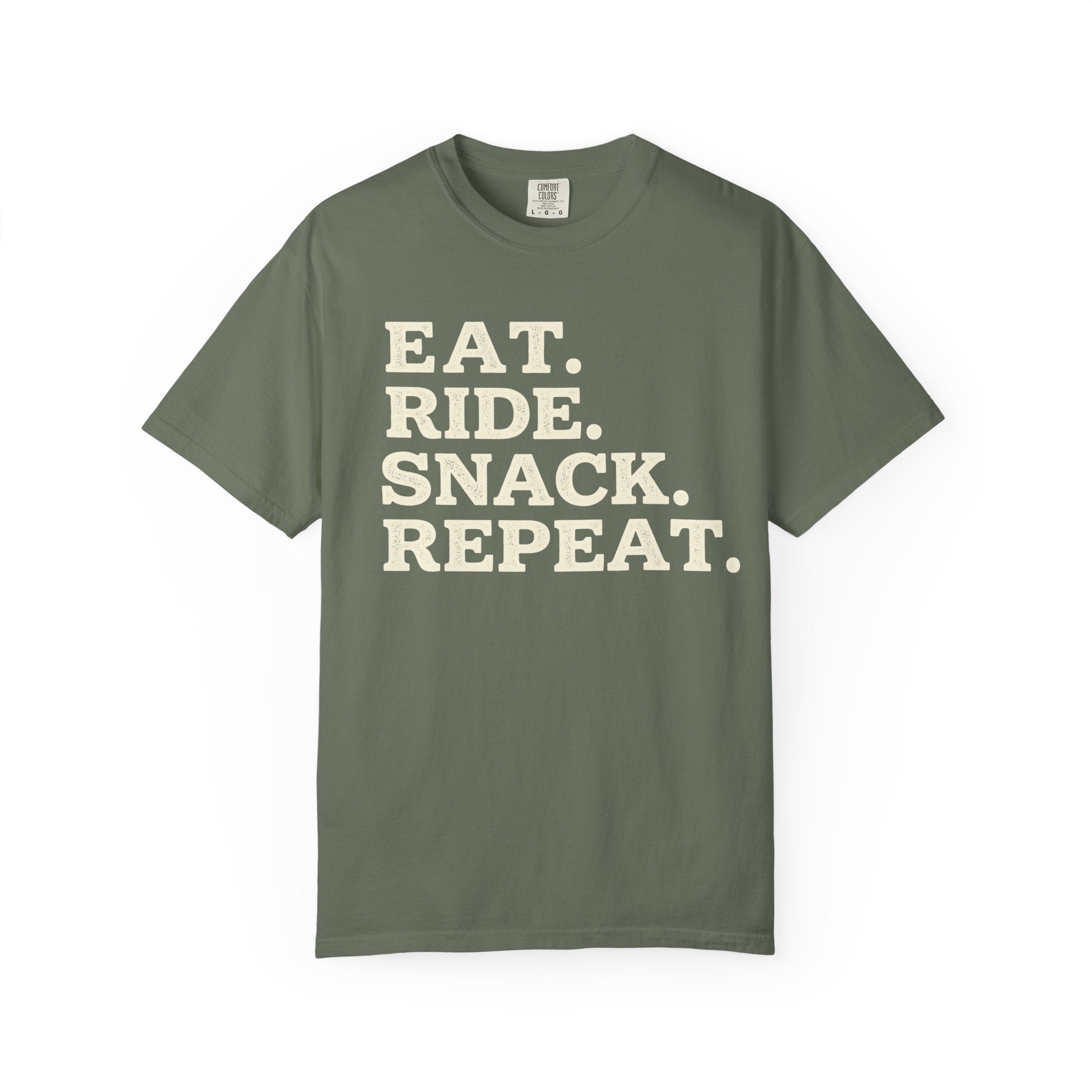Eat. Ride. Snack. Repeat. T-Shirt
