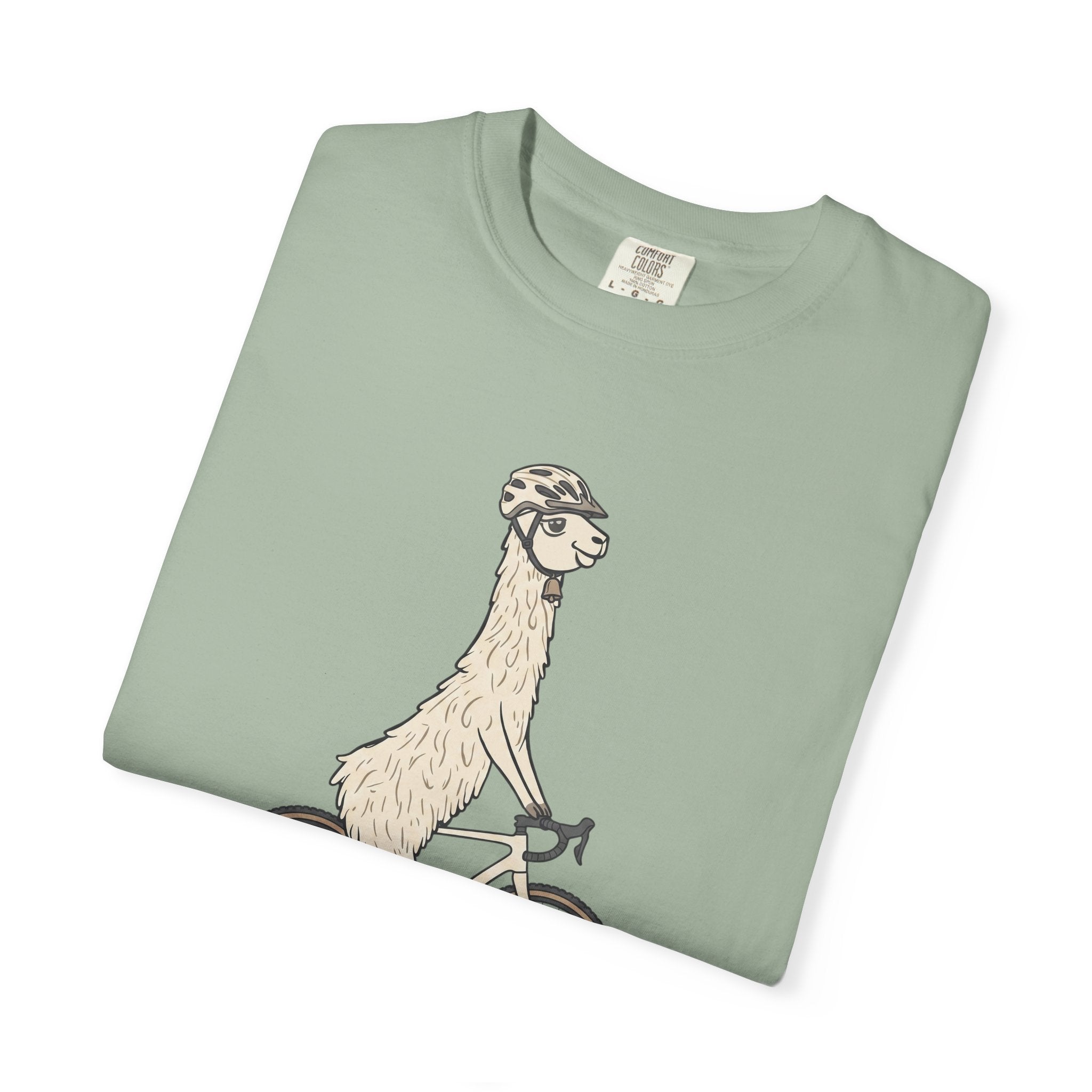 Alpaca on a Bike T‑Shirt