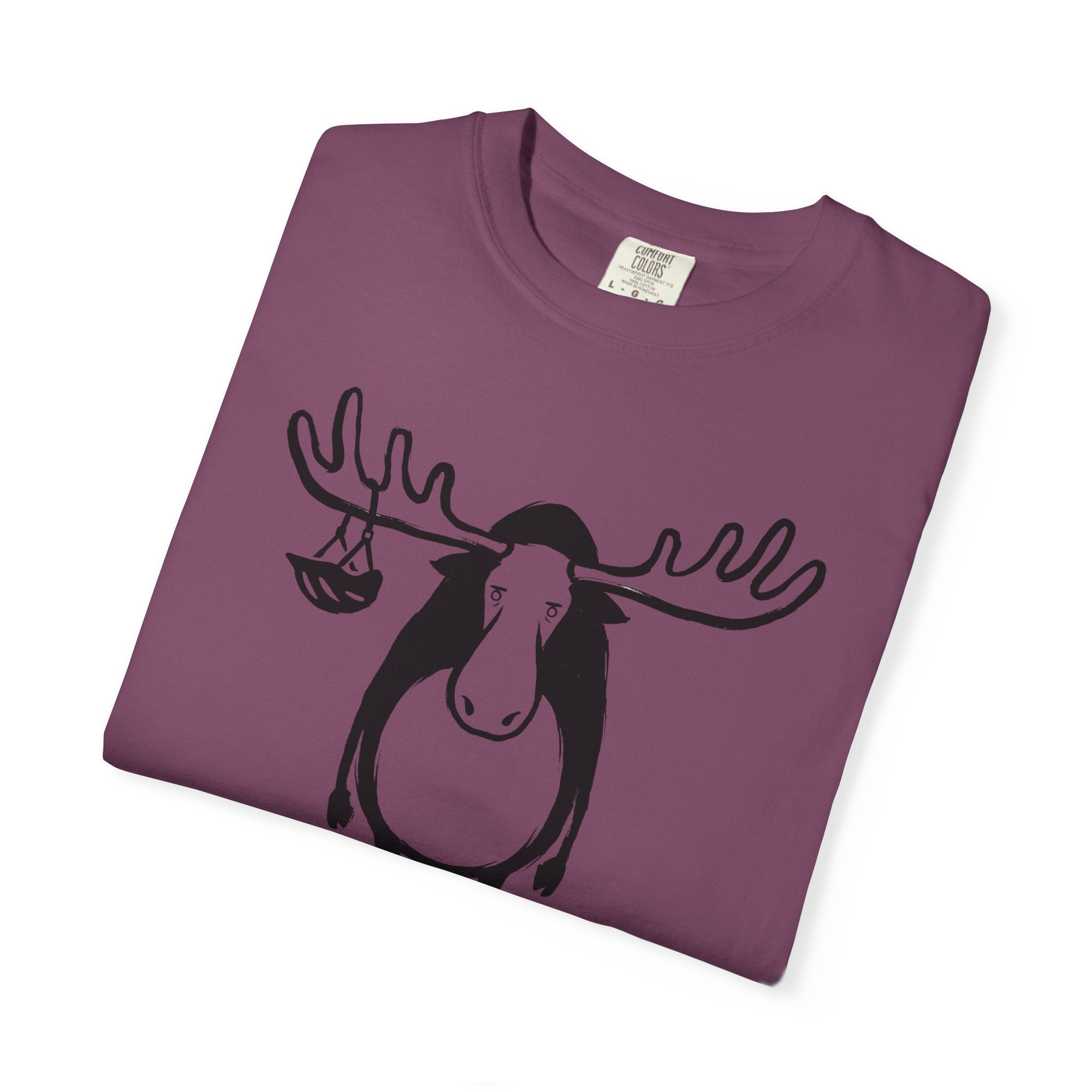 Too Many People Moose T-Shirt