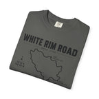 White Rim Road Route Map T-Shirt