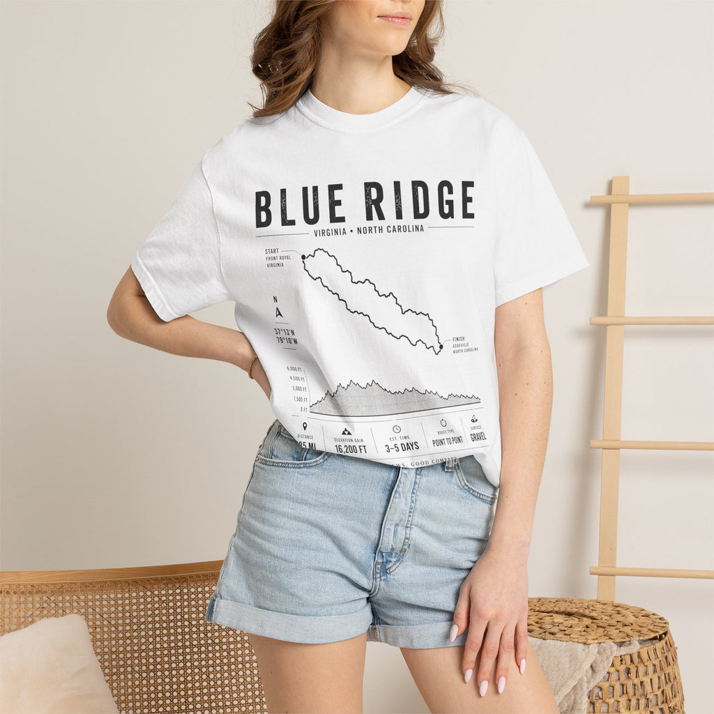Blue Ridge Map T-Shirt