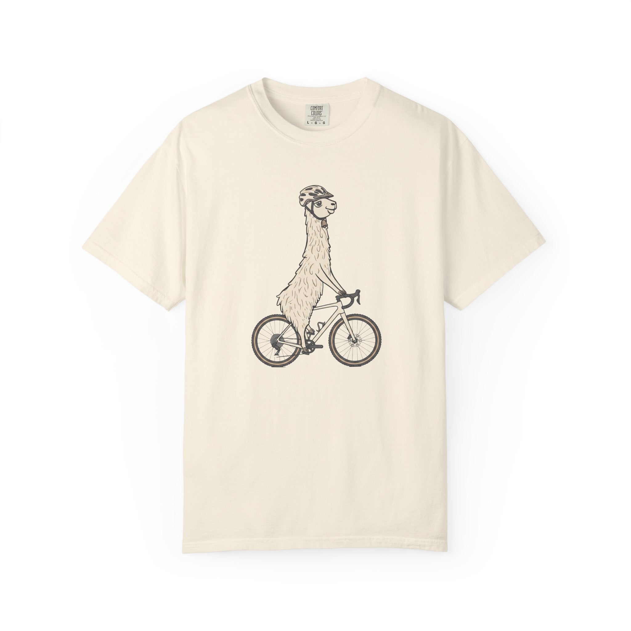 Alpaca on a Bike T‑Shirt