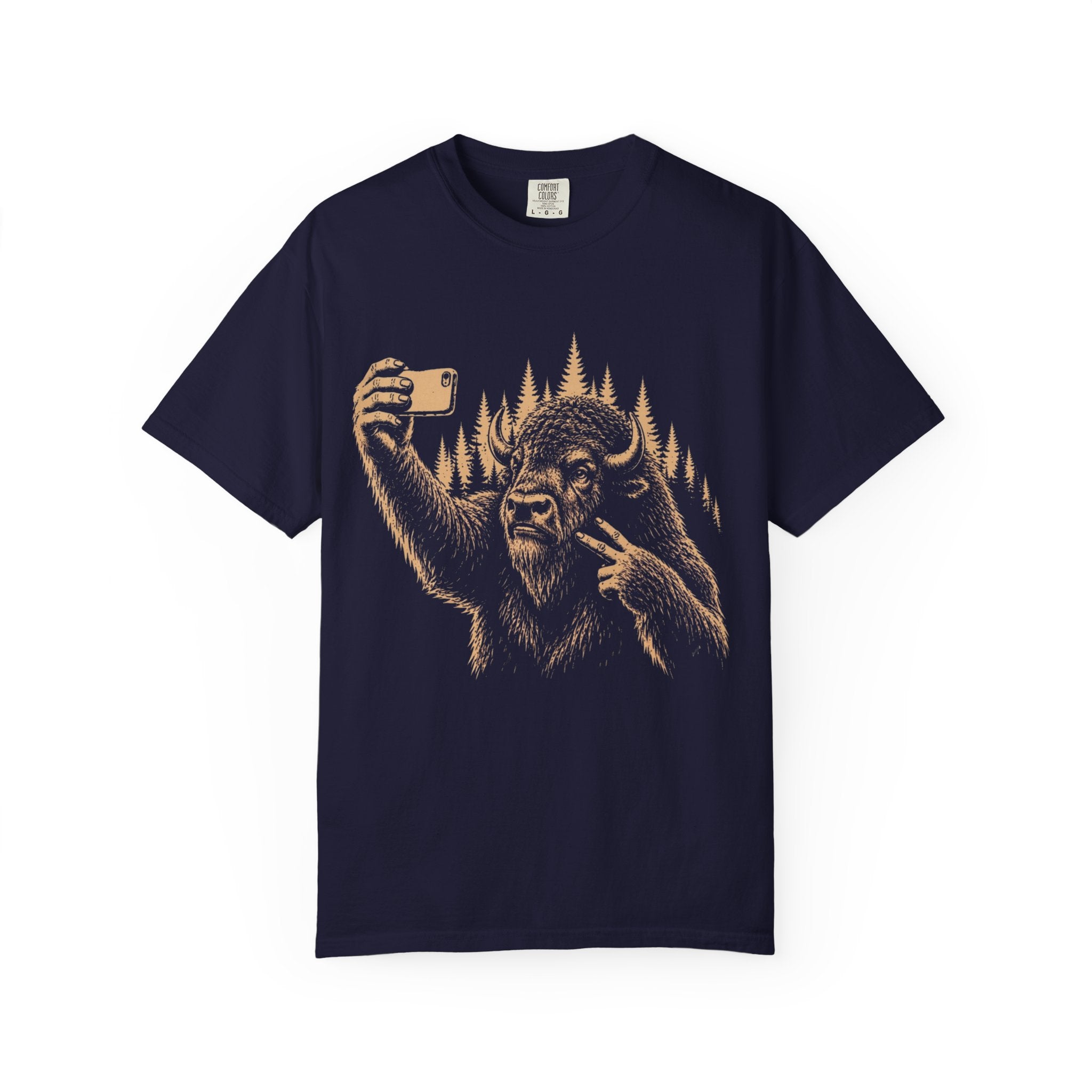 Bison Selfie T-Shirt