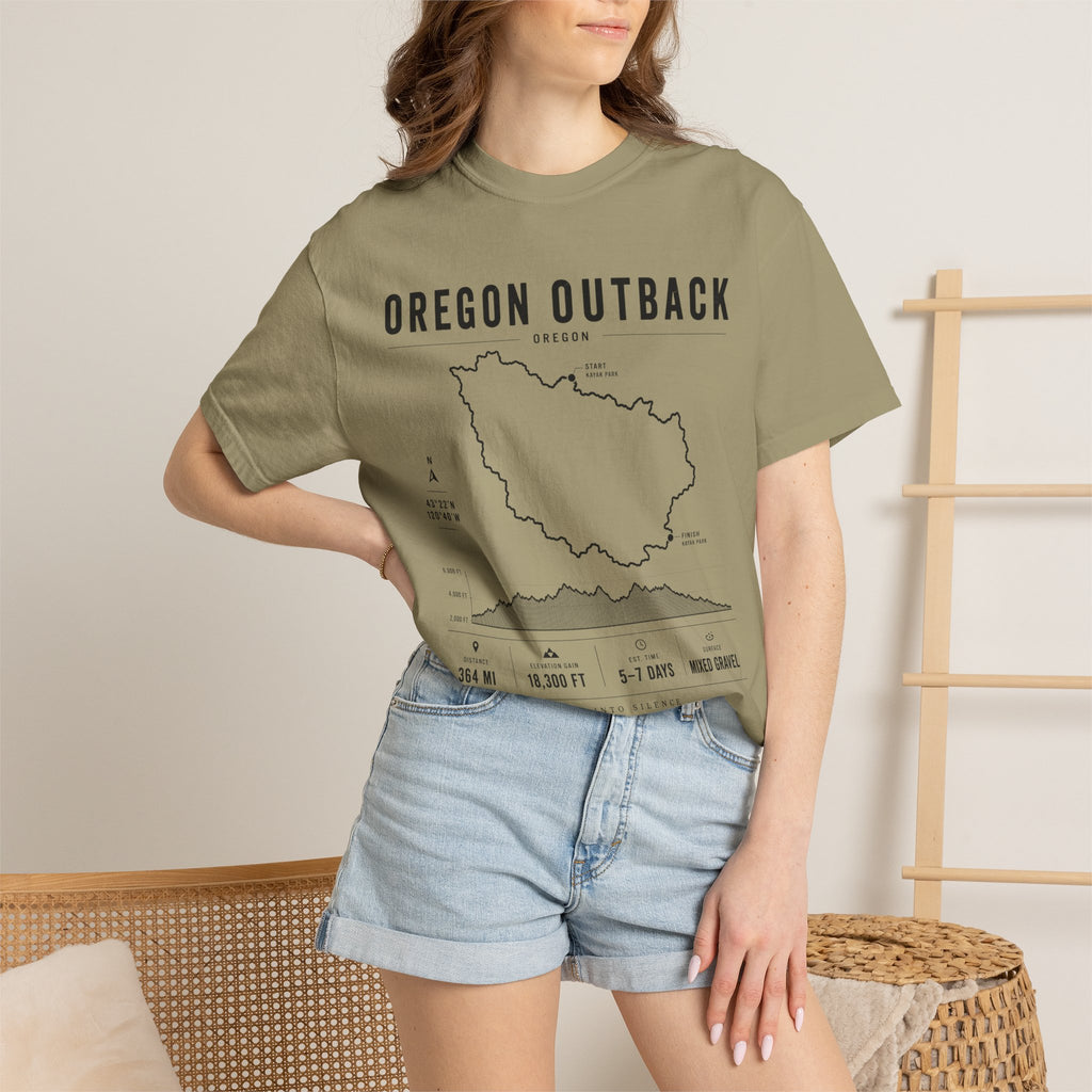 Oregon Outback Map T-Shirt