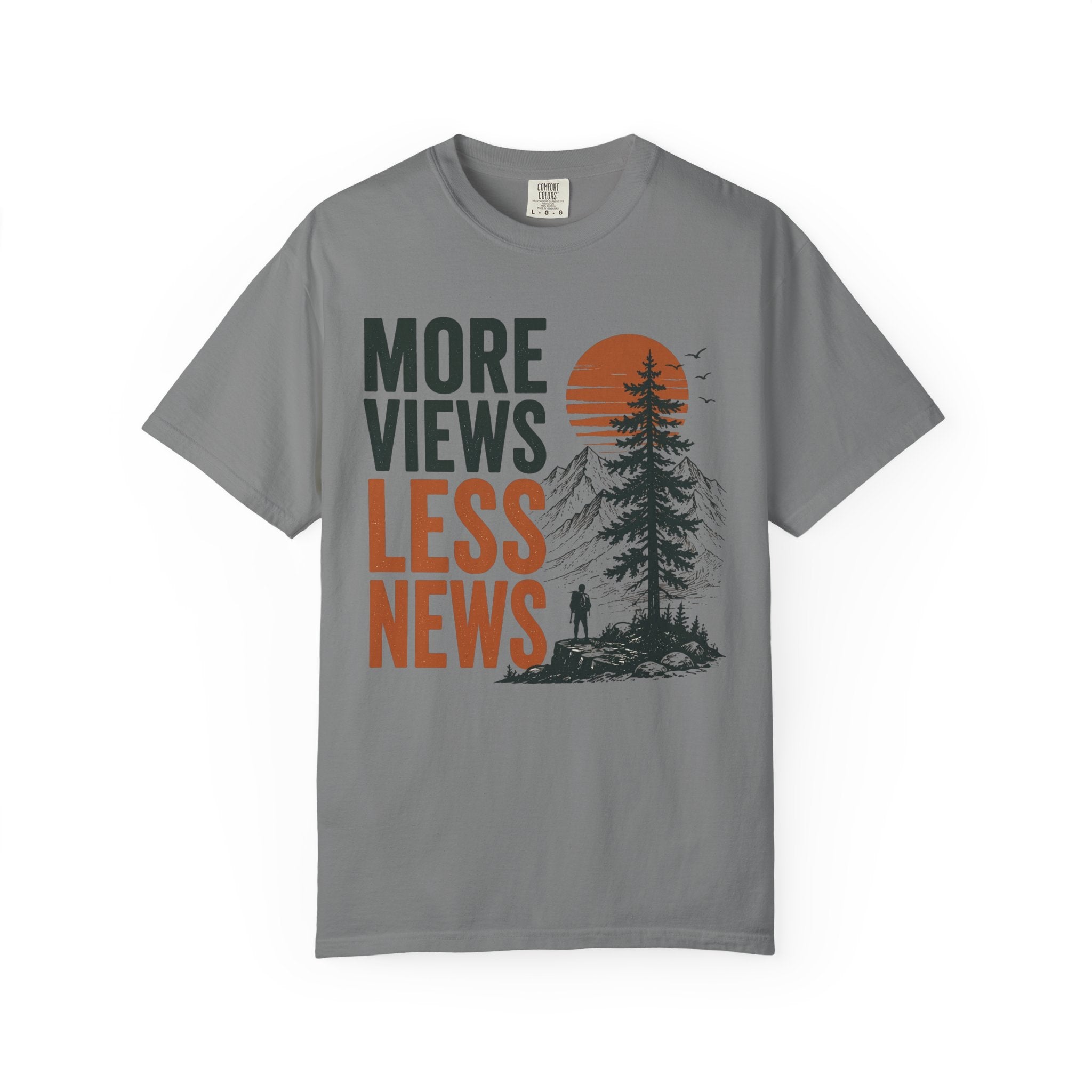 More Views Less News T-Shirt