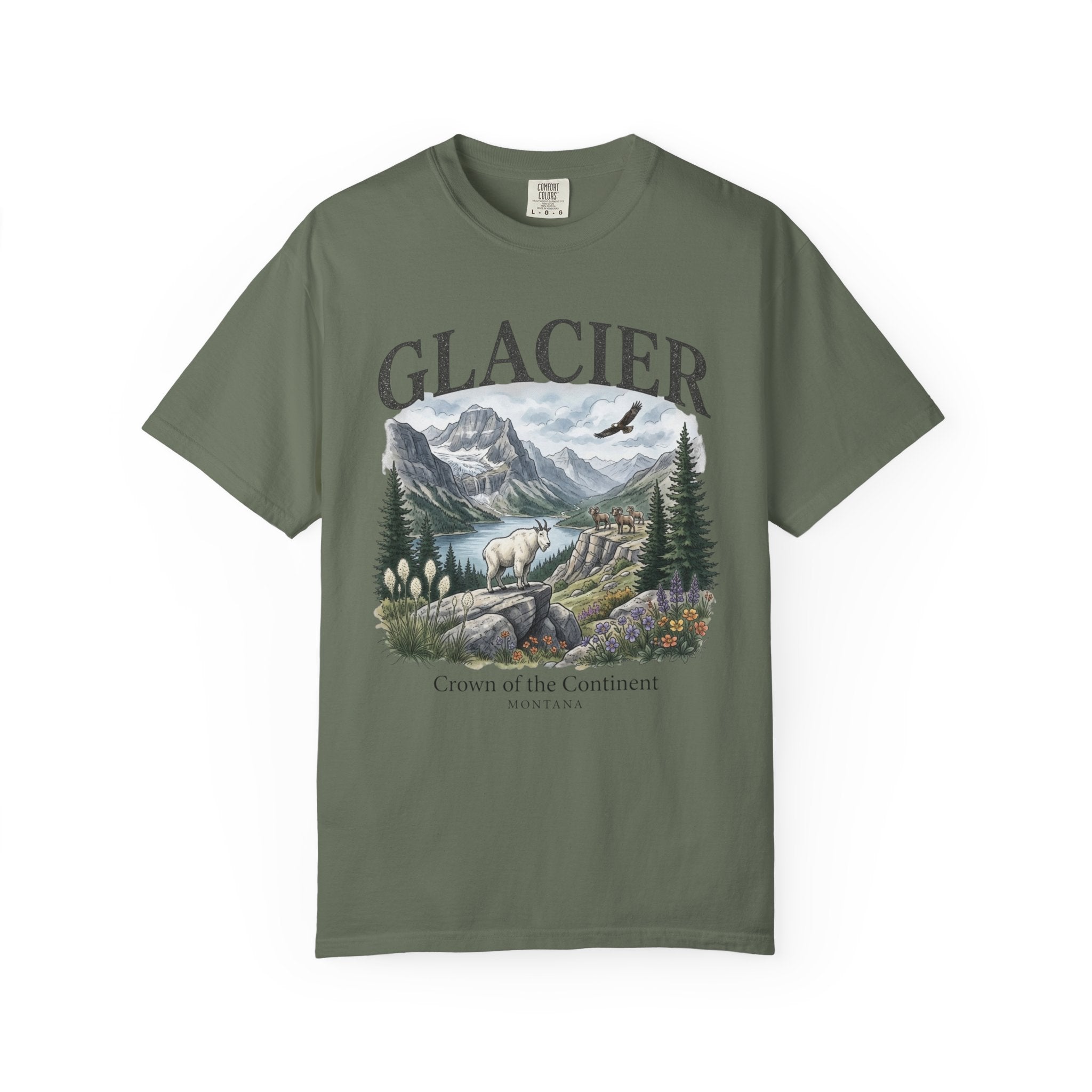 Glacier National Park Scenic T-Shirt