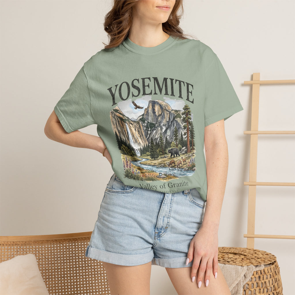Yosemite Valley of Granite Graphic T-Shirt