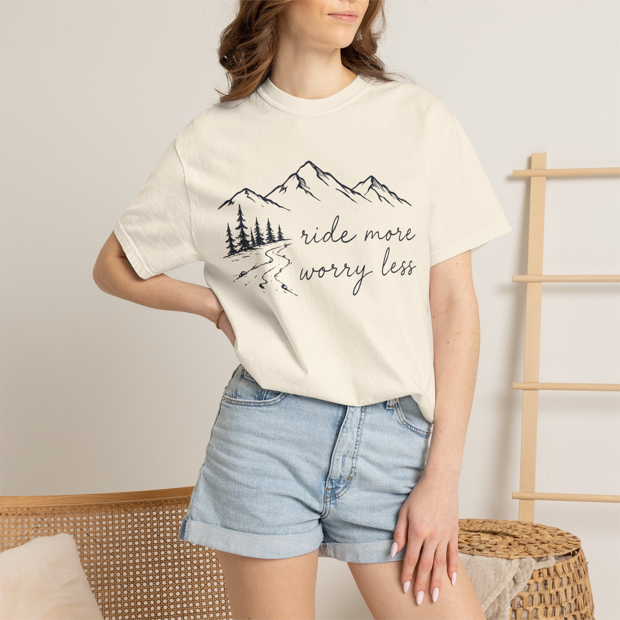 Ride More Worry Less T-Shirt