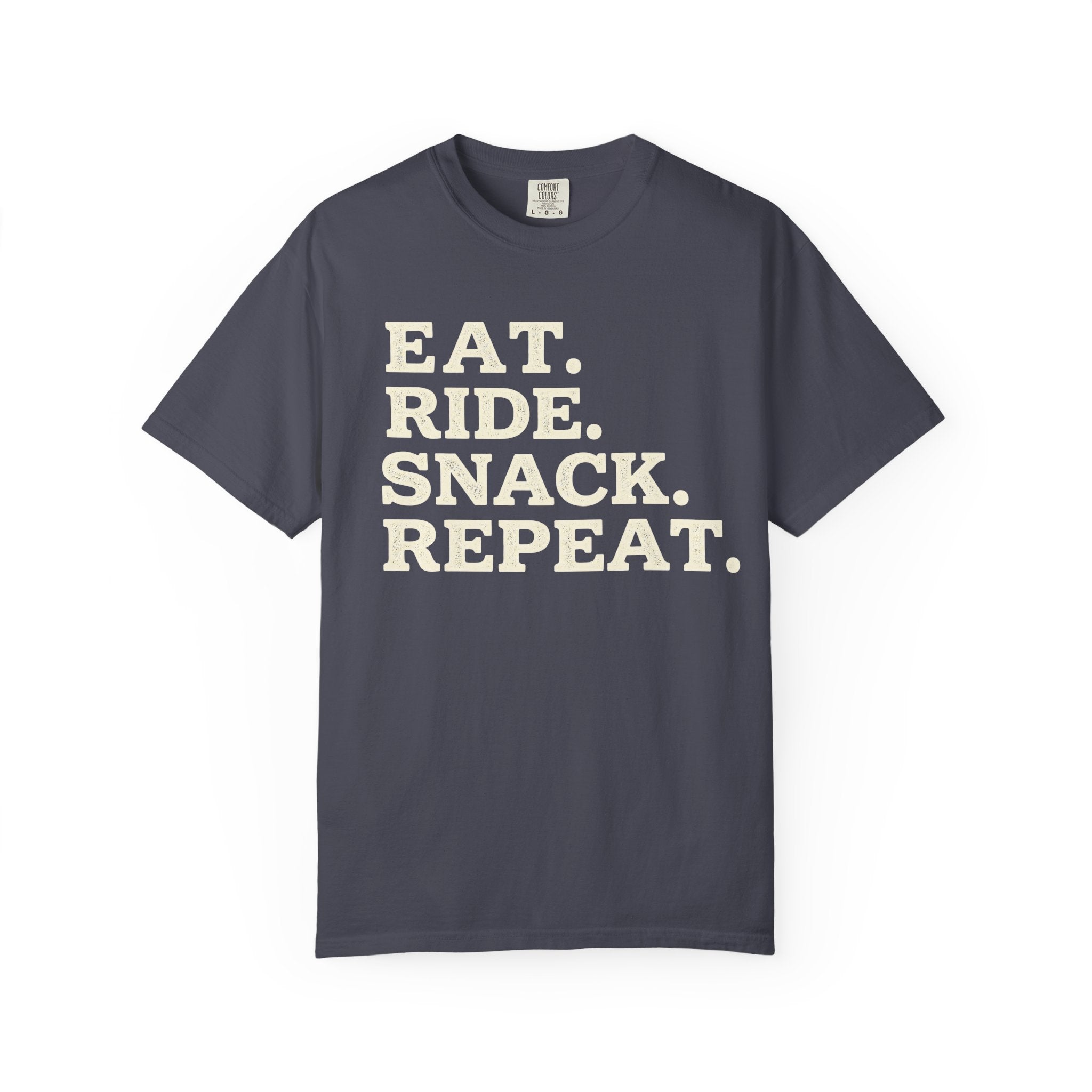 Eat. Ride. Snack. Repeat. T-Shirt