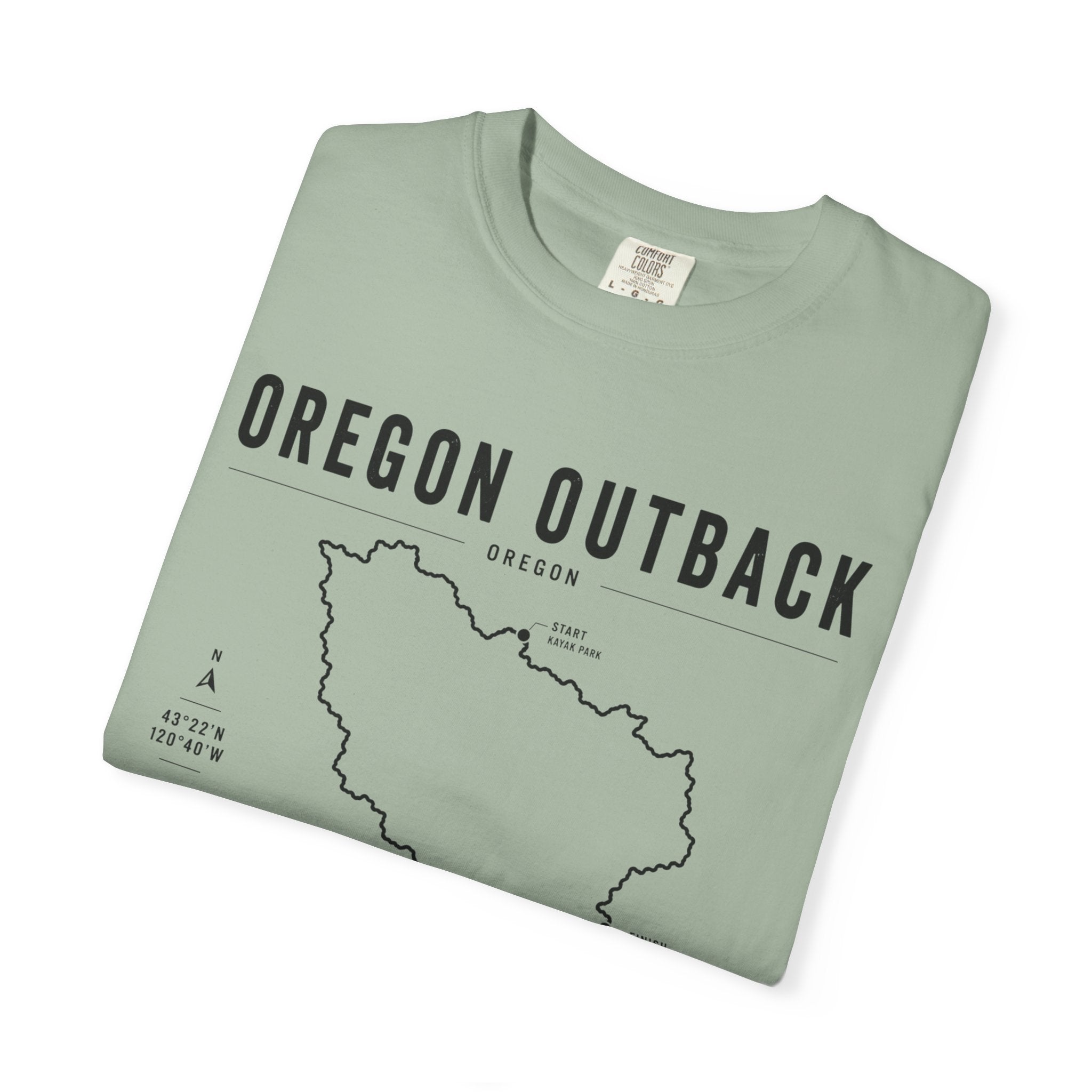 Oregon Outback Map T-Shirt