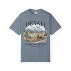 Denali National Park T-Shirt — Vintage Mountain & Bear Scenic Tee