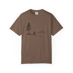 Minimalist Mountain Biker T-Shirt