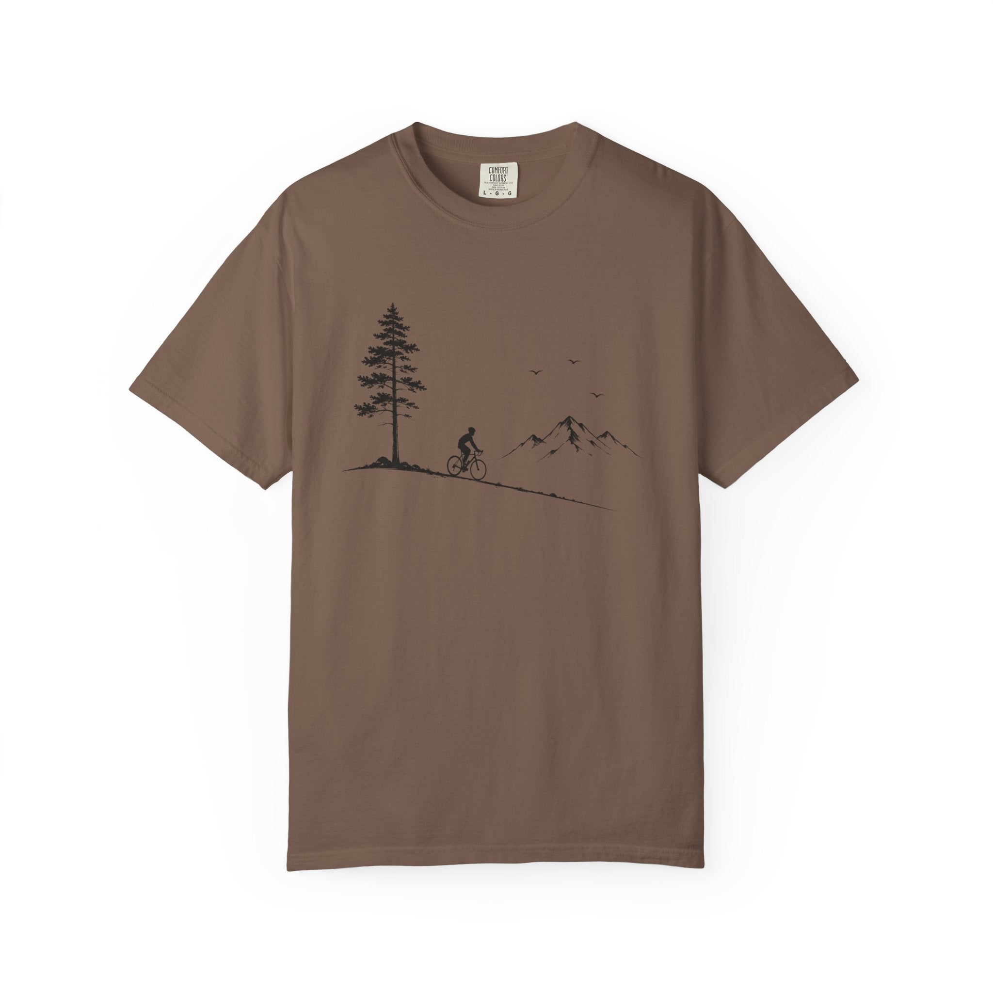 Minimalist Mountain Biker T-Shirt