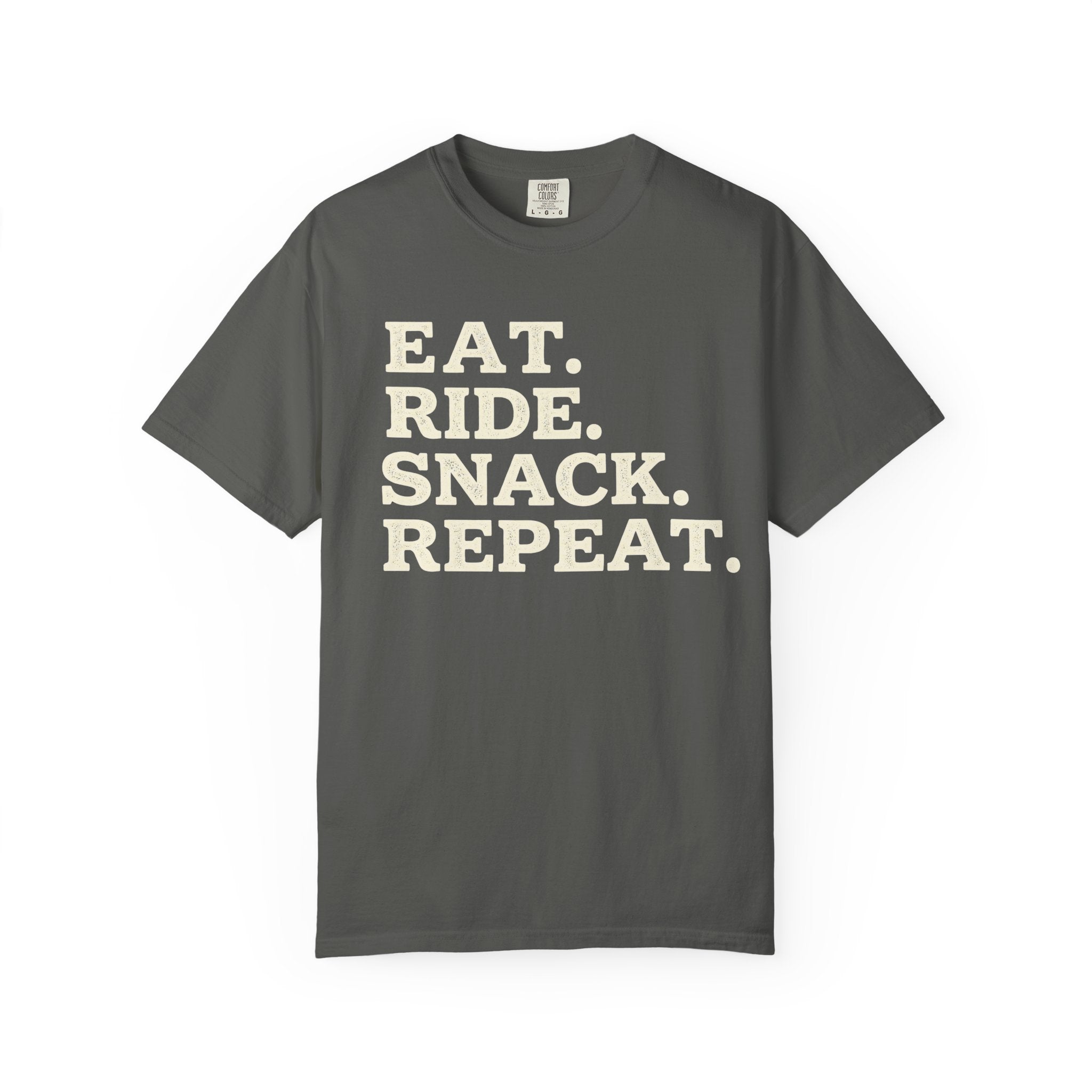 Eat. Ride. Snack. Repeat. T-Shirt