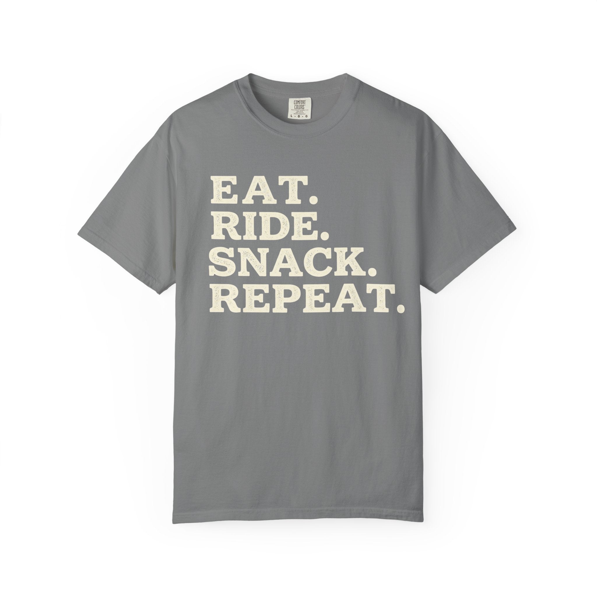Eat. Ride. Snack. Repeat. T-Shirt