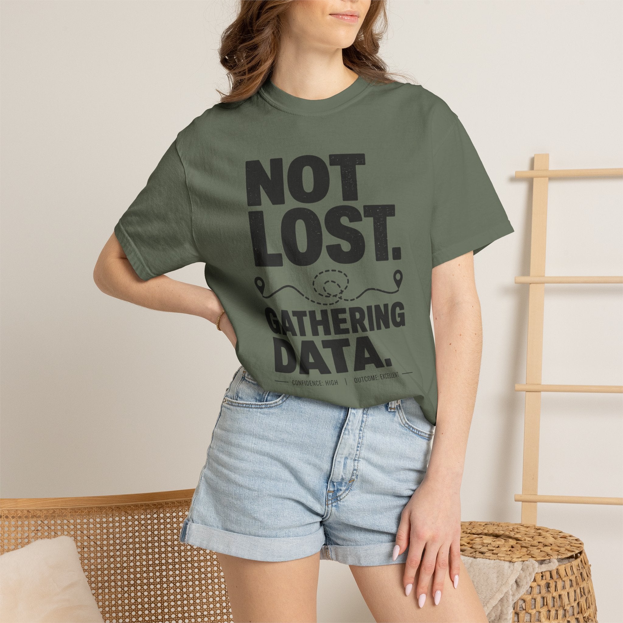 Not Lost — Gathering Data T-Shirt