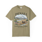 Denali National Park T-Shirt — Vintage Mountain & Bear Scenic Tee