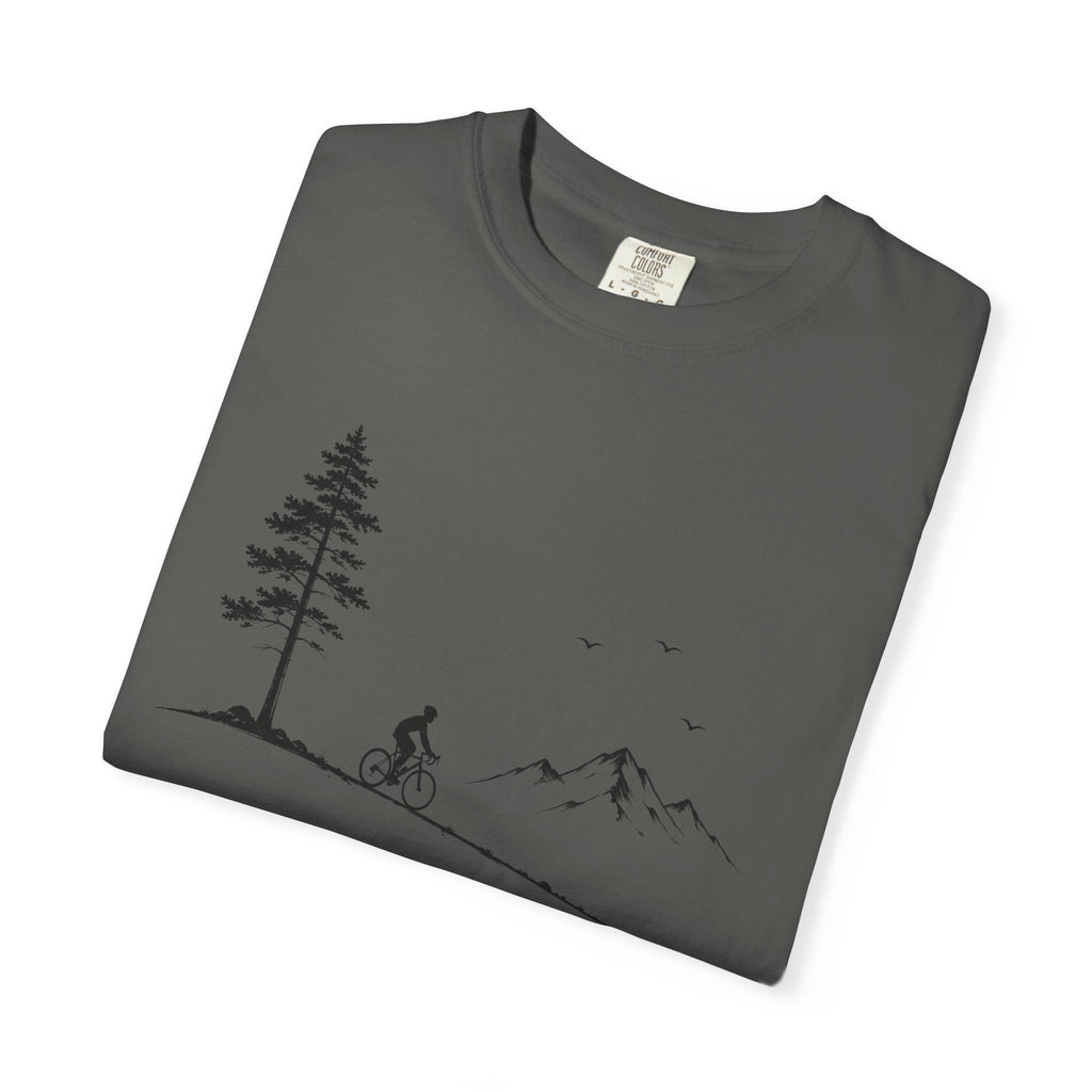 Minimalist Mountain Biker T-Shirt
