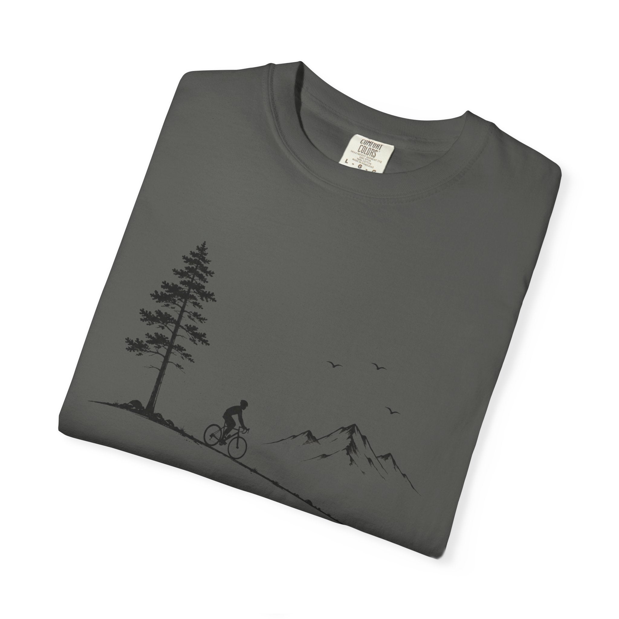 Minimalist Mountain Biker T-Shirt