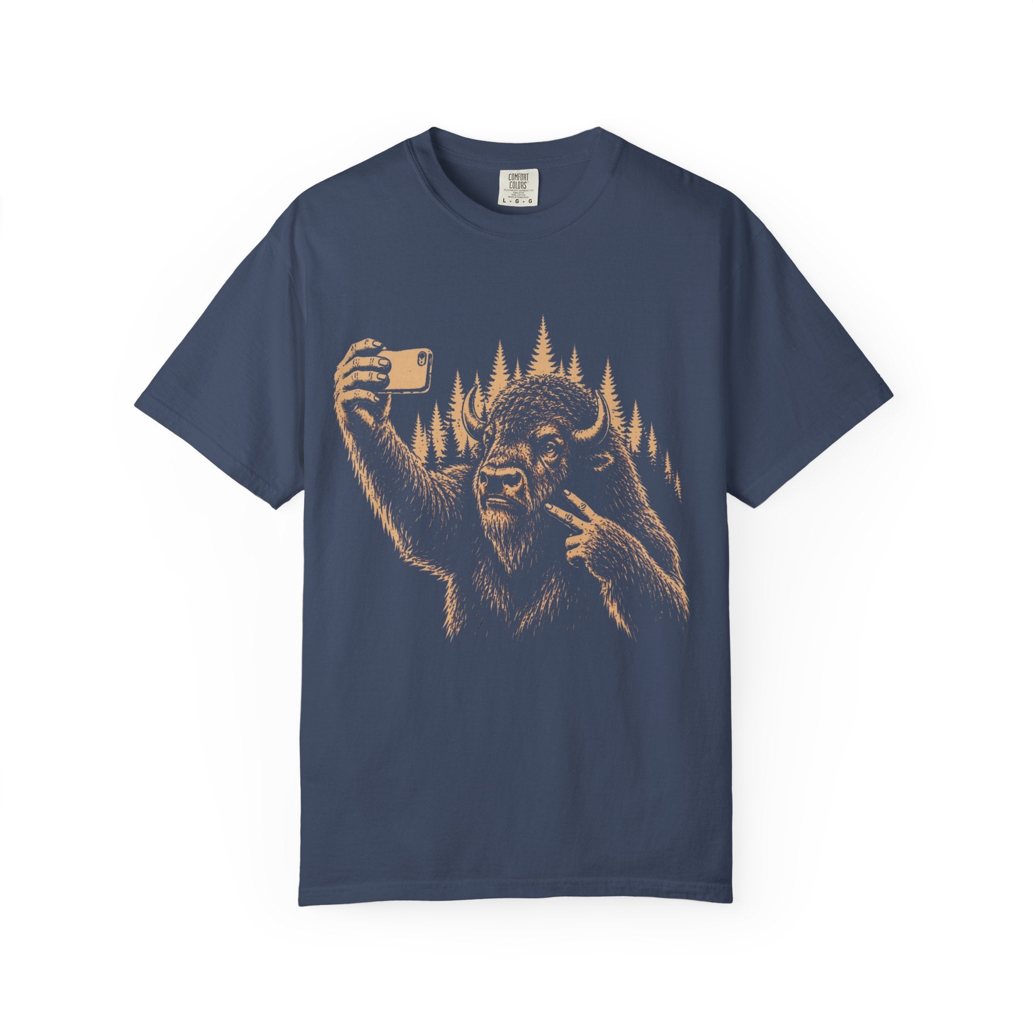 Bison Selfie T-Shirt