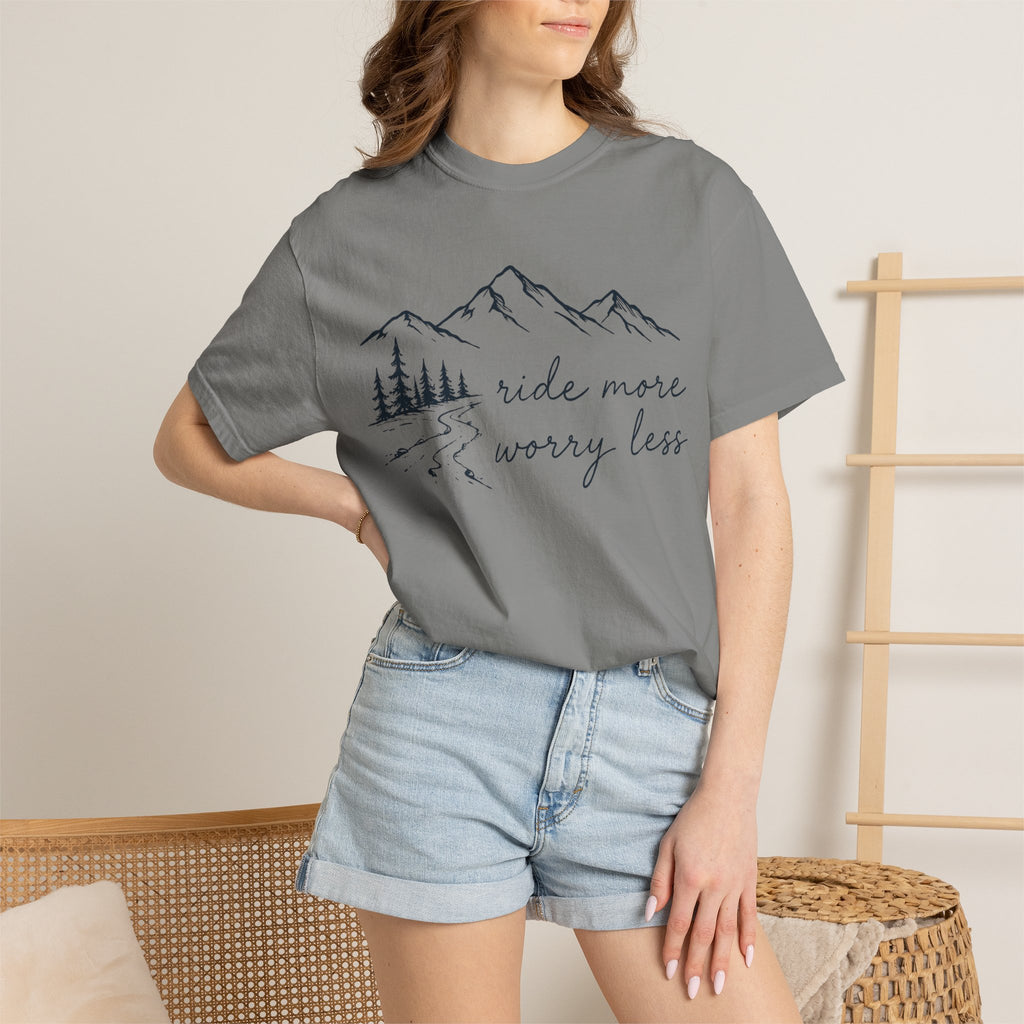 Ride More Worry Less T-Shirt