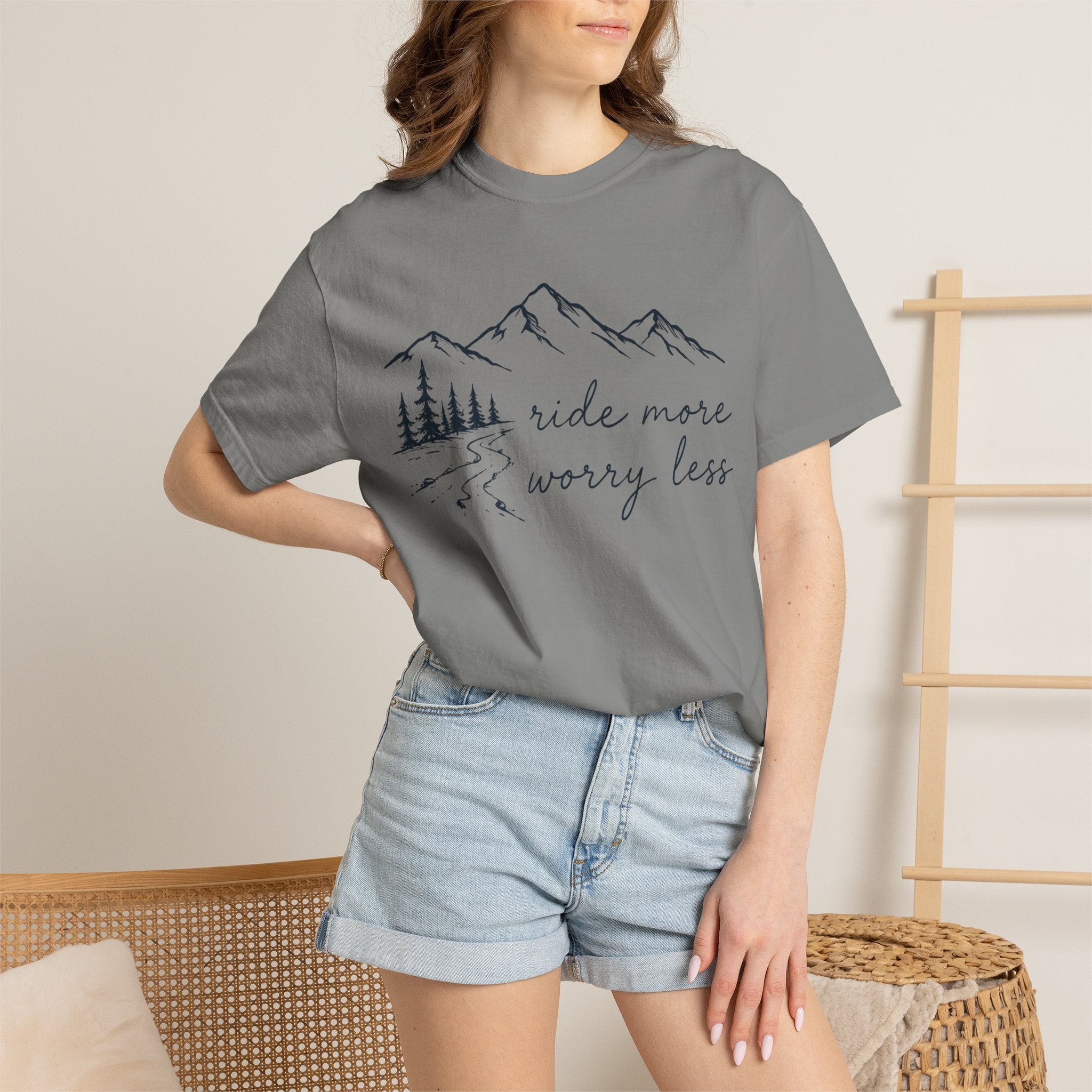 Ride More Worry Less T-Shirt