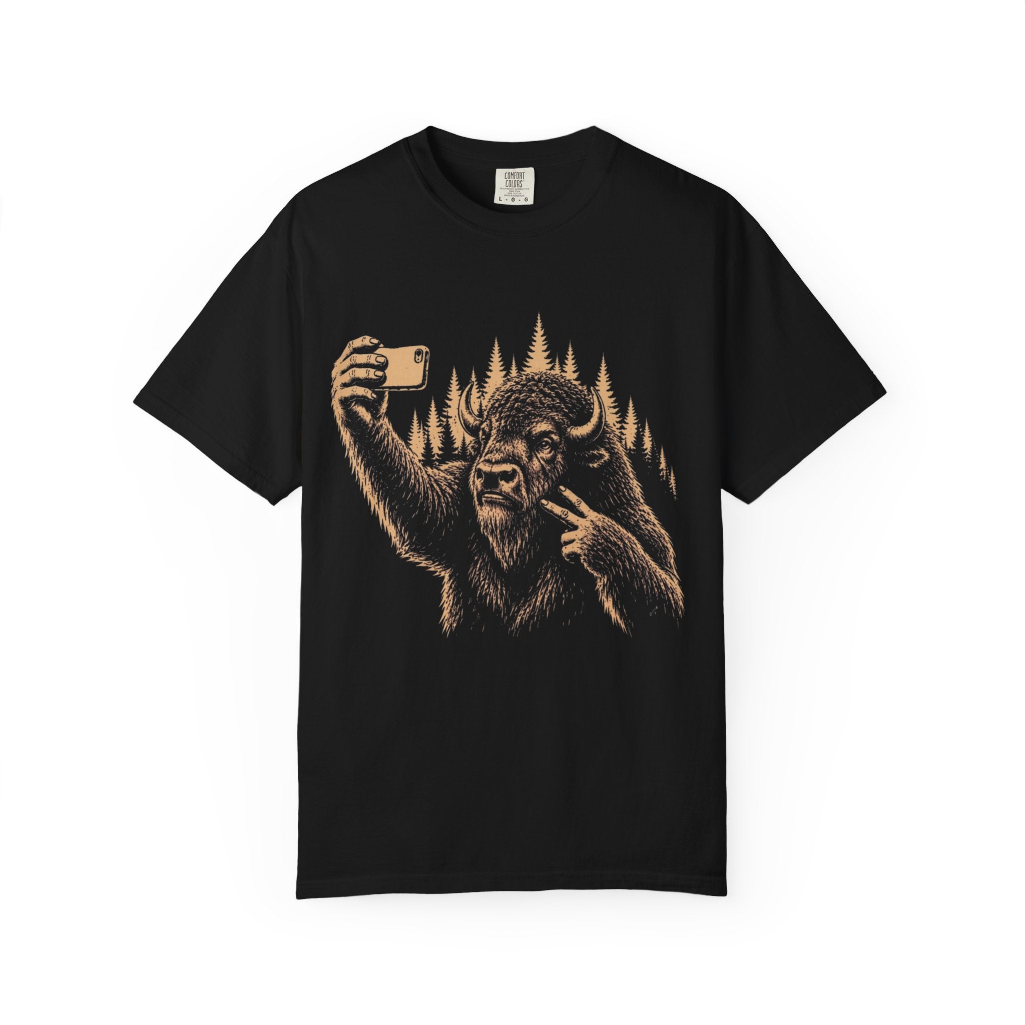 Bison Selfie T-Shirt