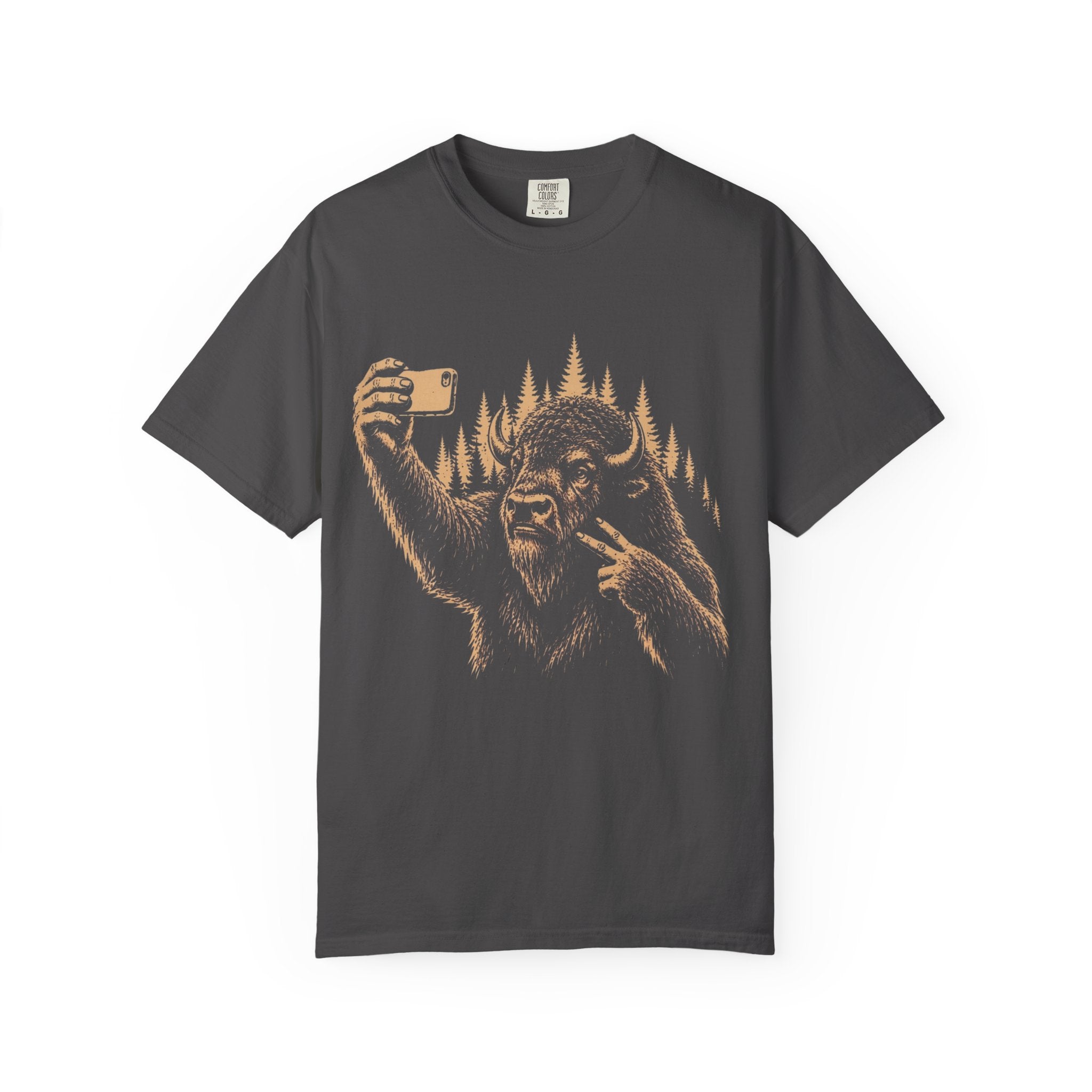 Bison Selfie T-Shirt