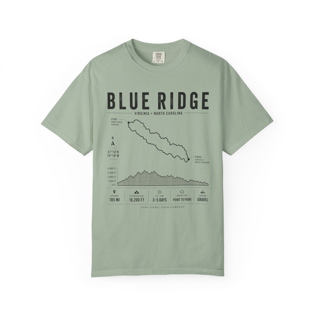 Blue Ridge Map T-Shirt