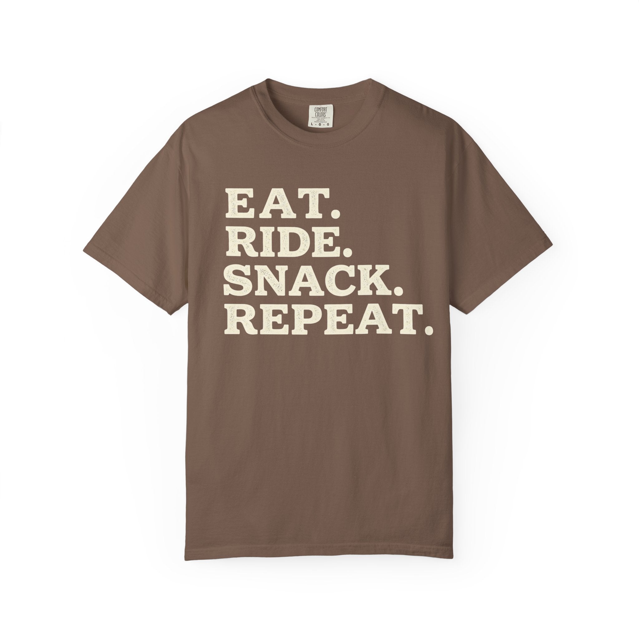 Eat. Ride. Snack. Repeat. T-Shirt