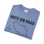 White Rim Road Route Map T-Shirt