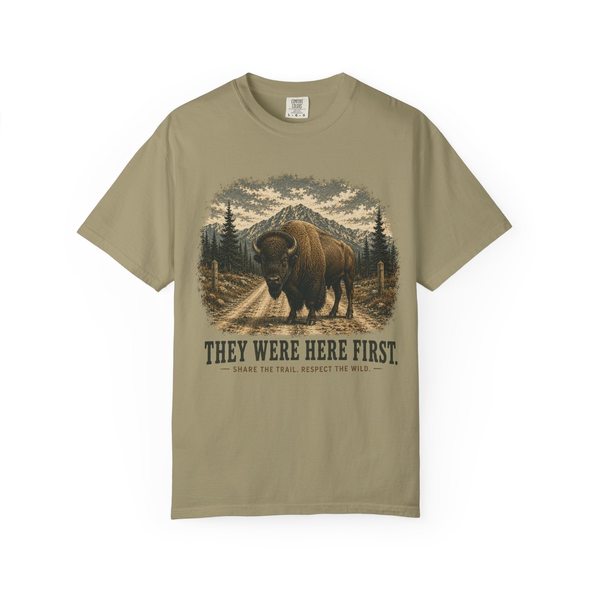 They Were Here First Buffalo T-Shirt
