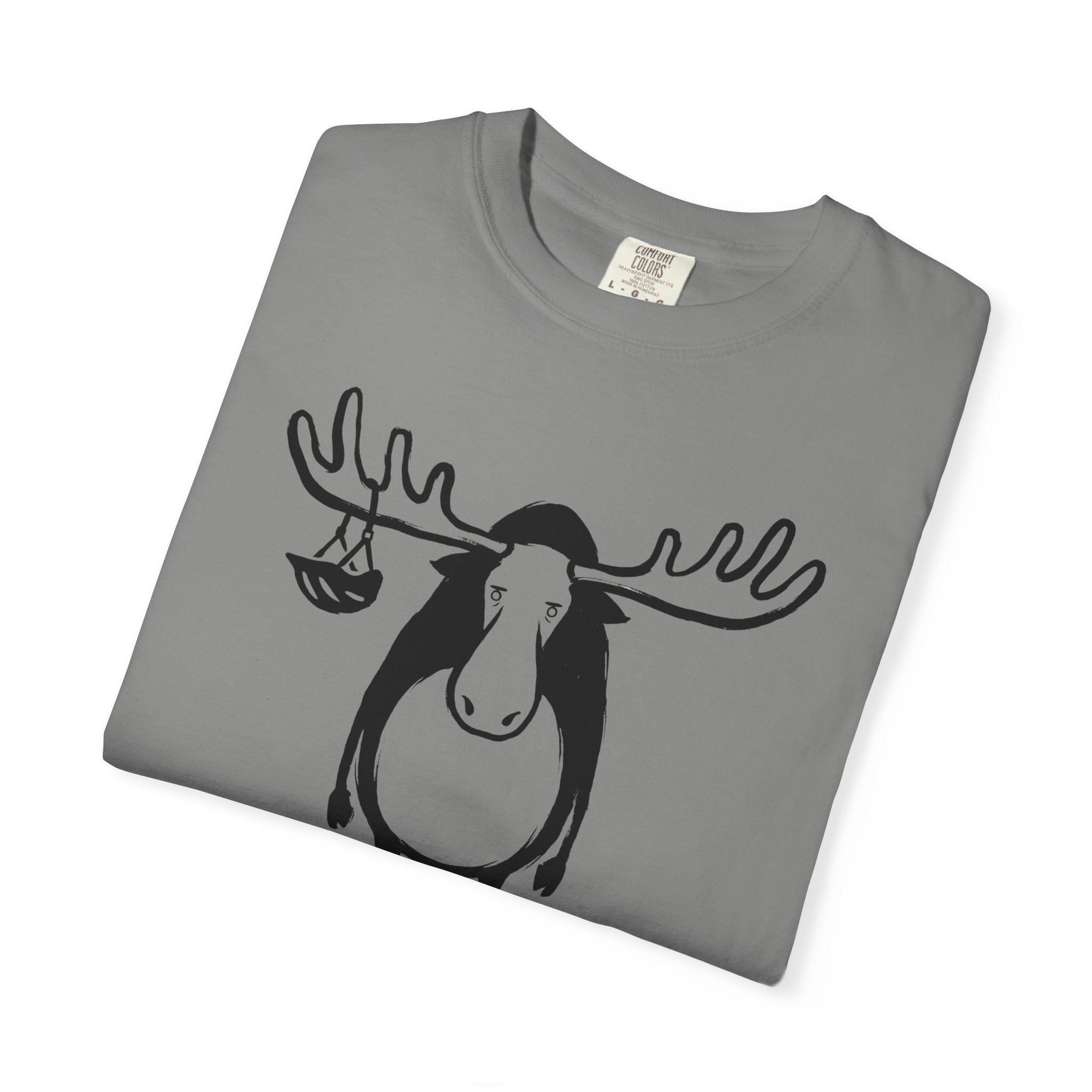 Too Many People Moose T-Shirt