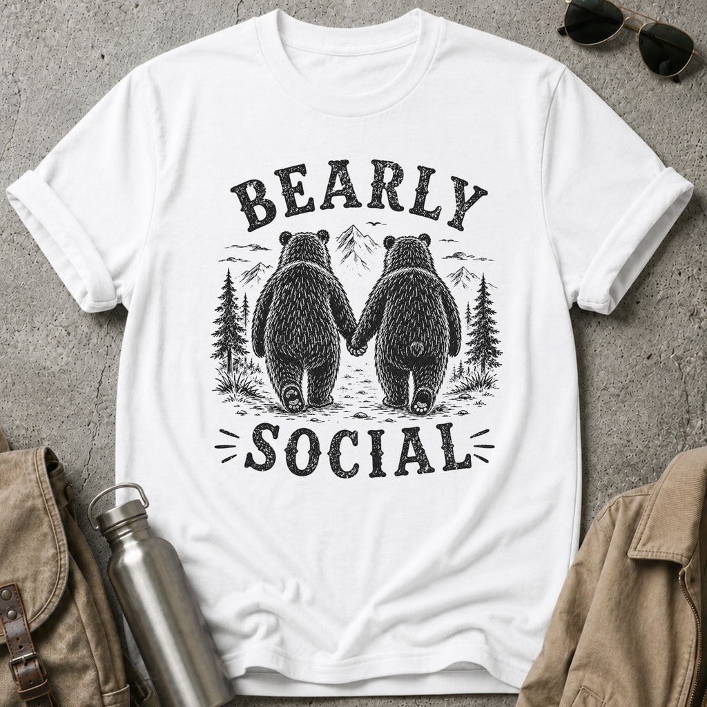 Bearly Social T-Shirt