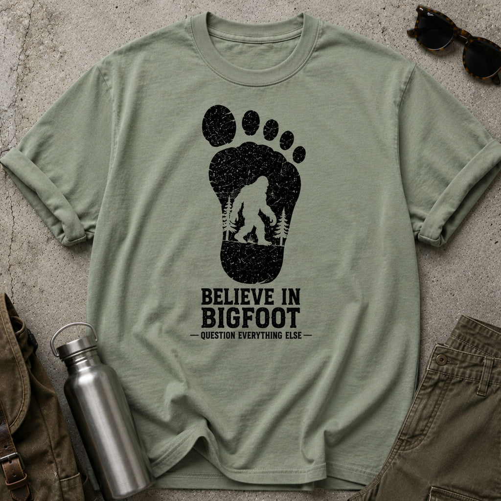 Believe in Bigfoot T-Shirt