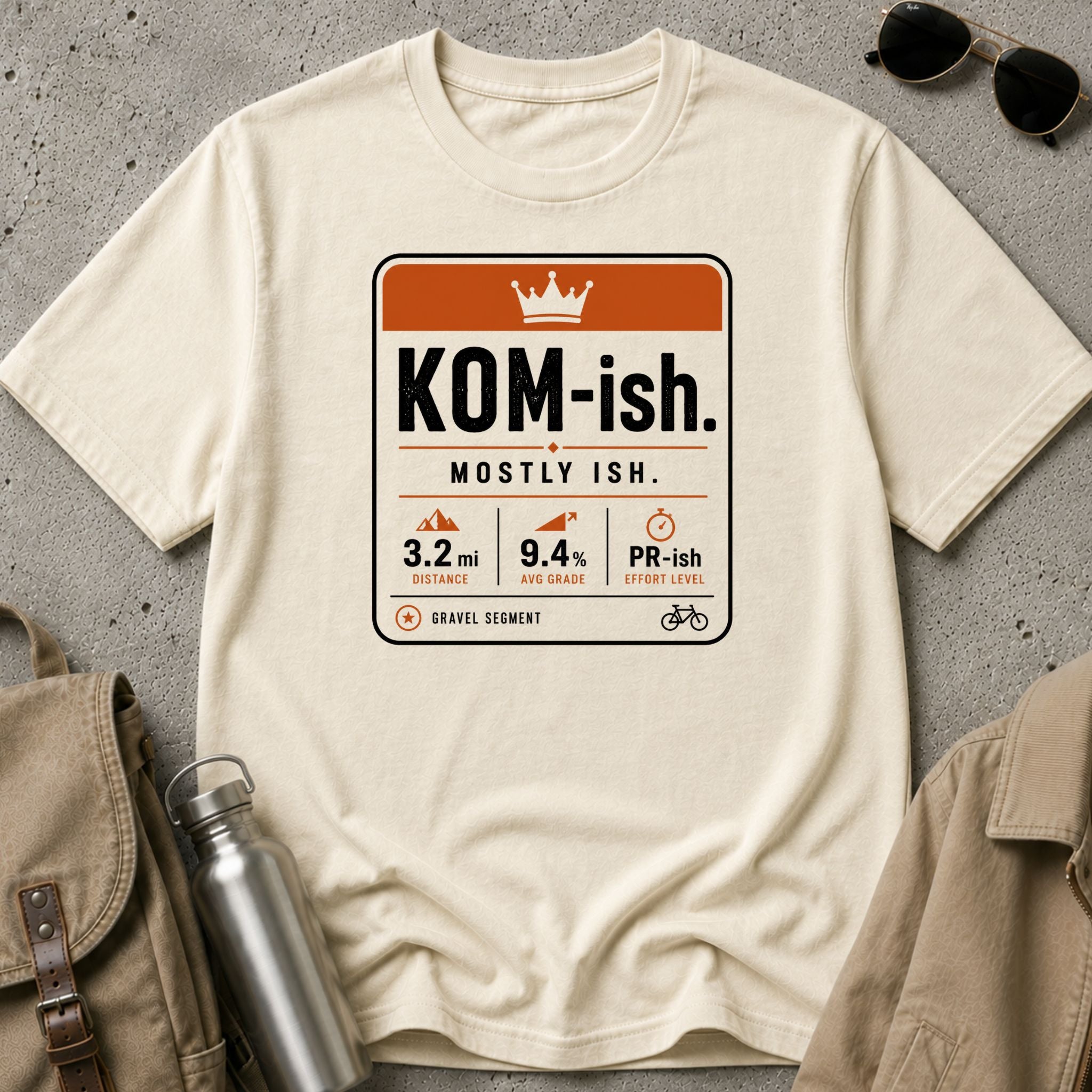 KOM-ish Cycling T-Shirt