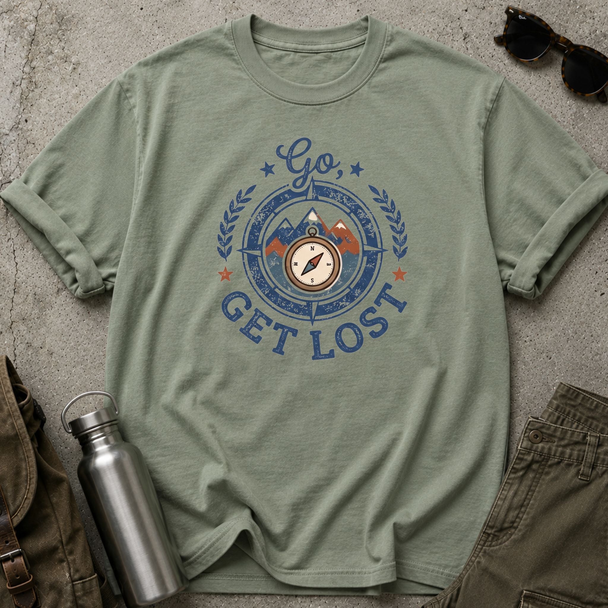 Get Lost Compass Tee