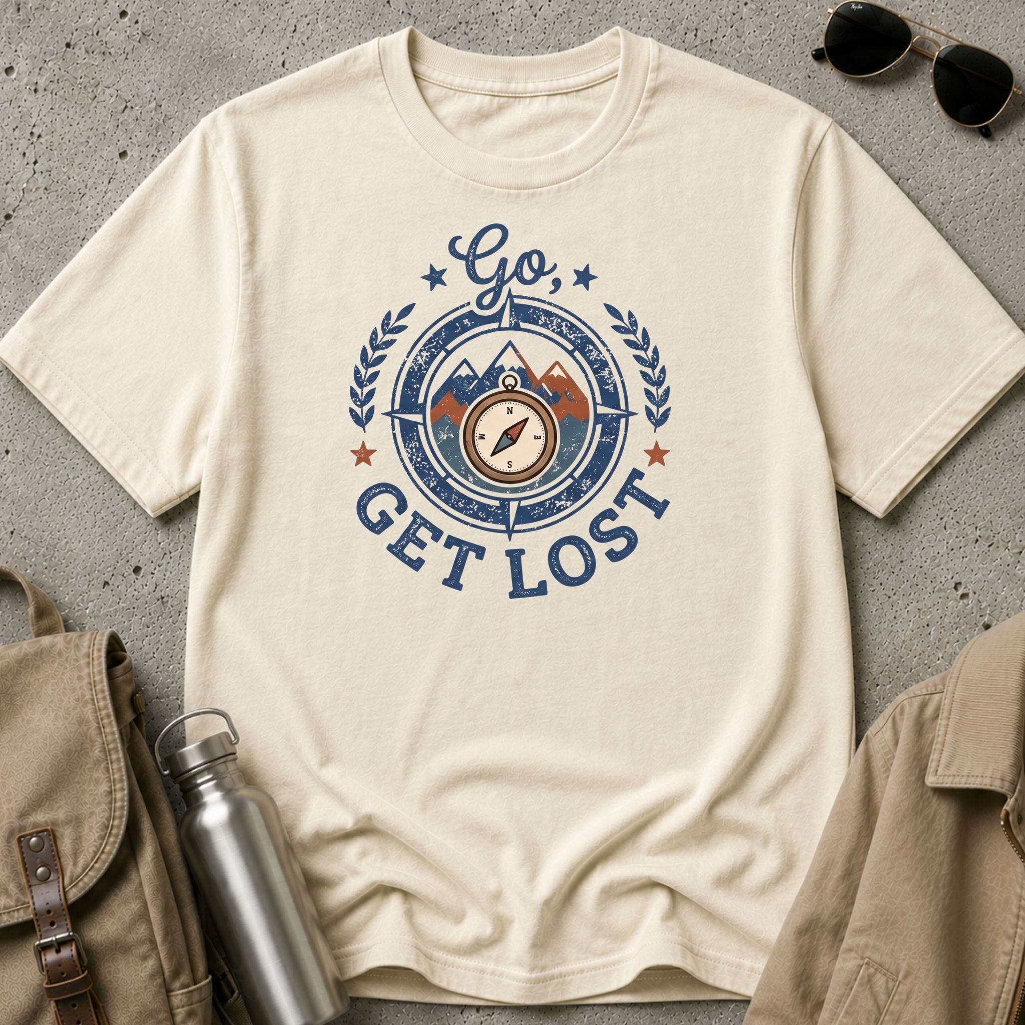 Get Lost Compass Tee